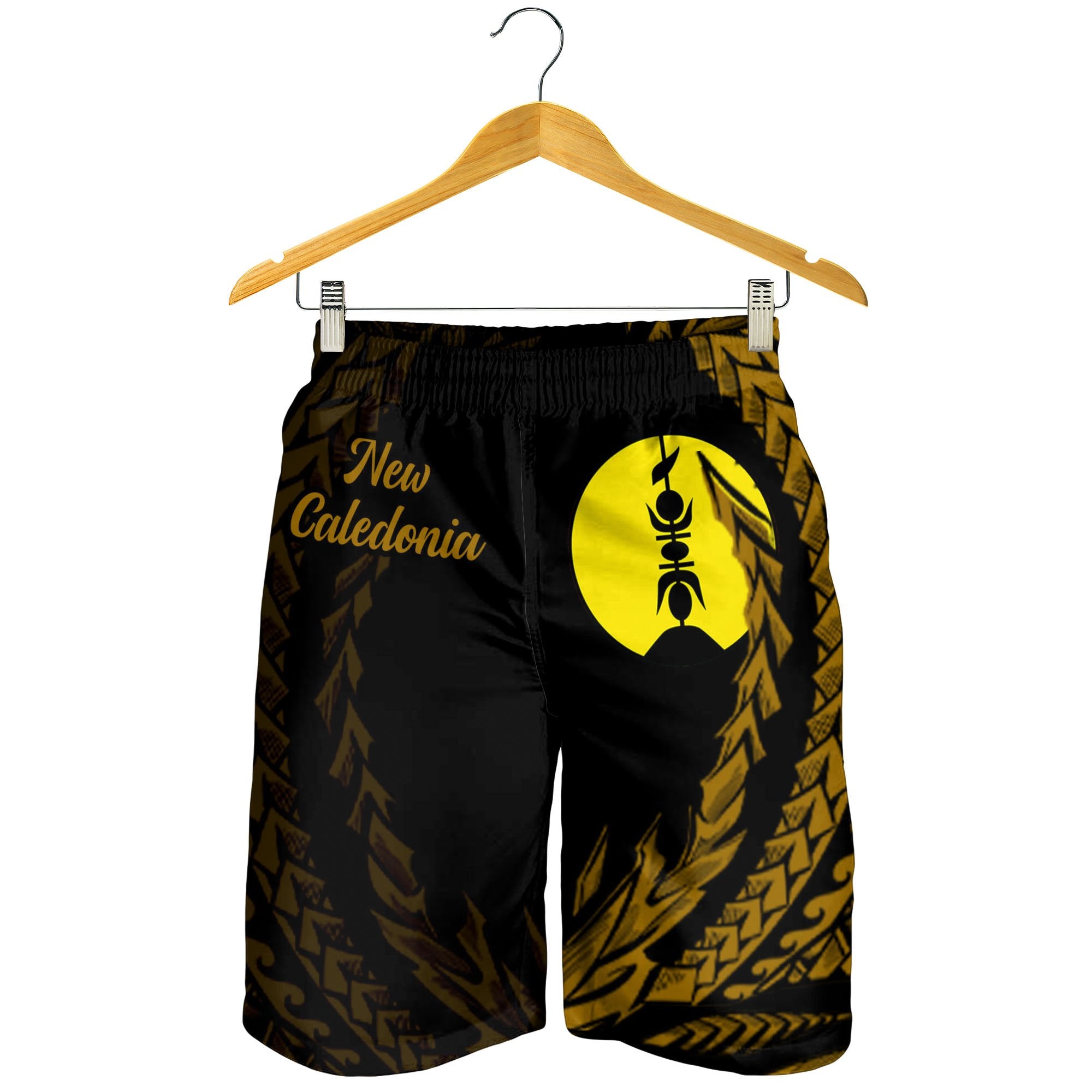 New Caledonia Men's Shorts - Wings Style - Vibe Hoodie Shop