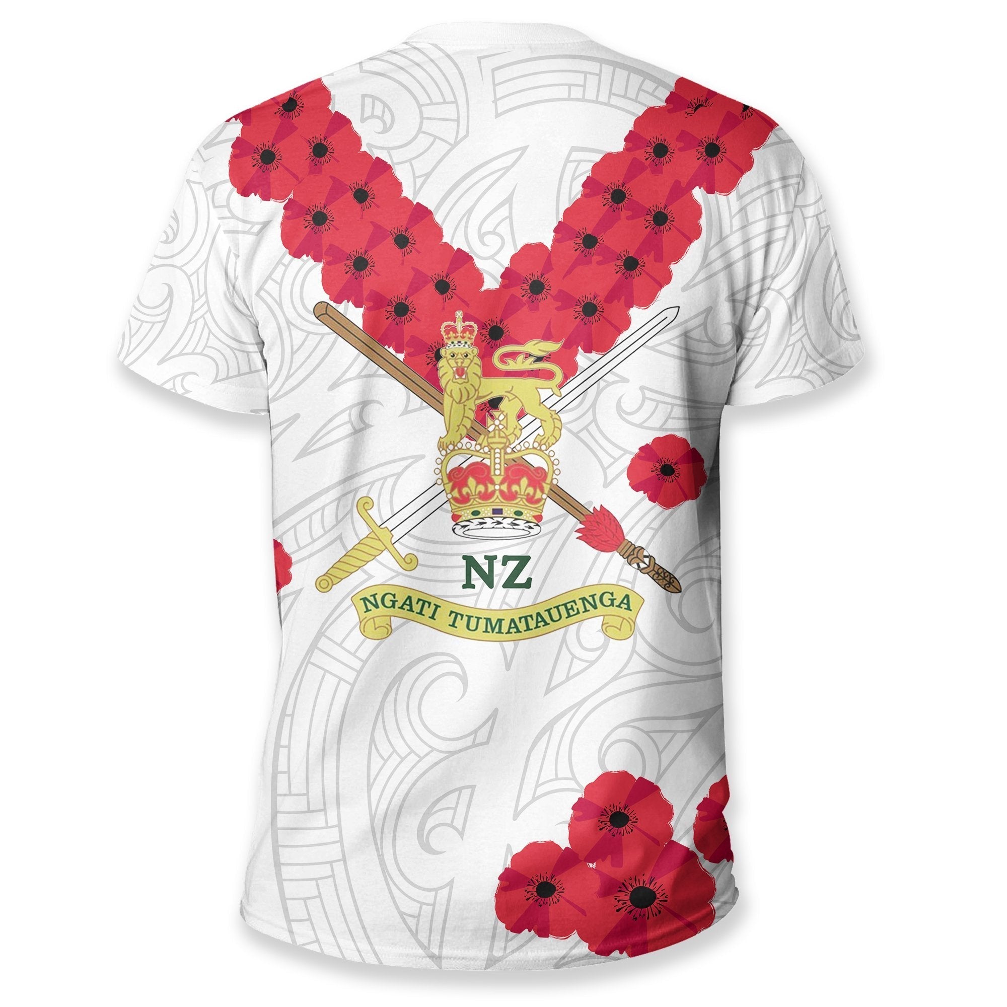 ANZAC T shirt, New Zealand Army Shirt - Vibe Hoodie Shop