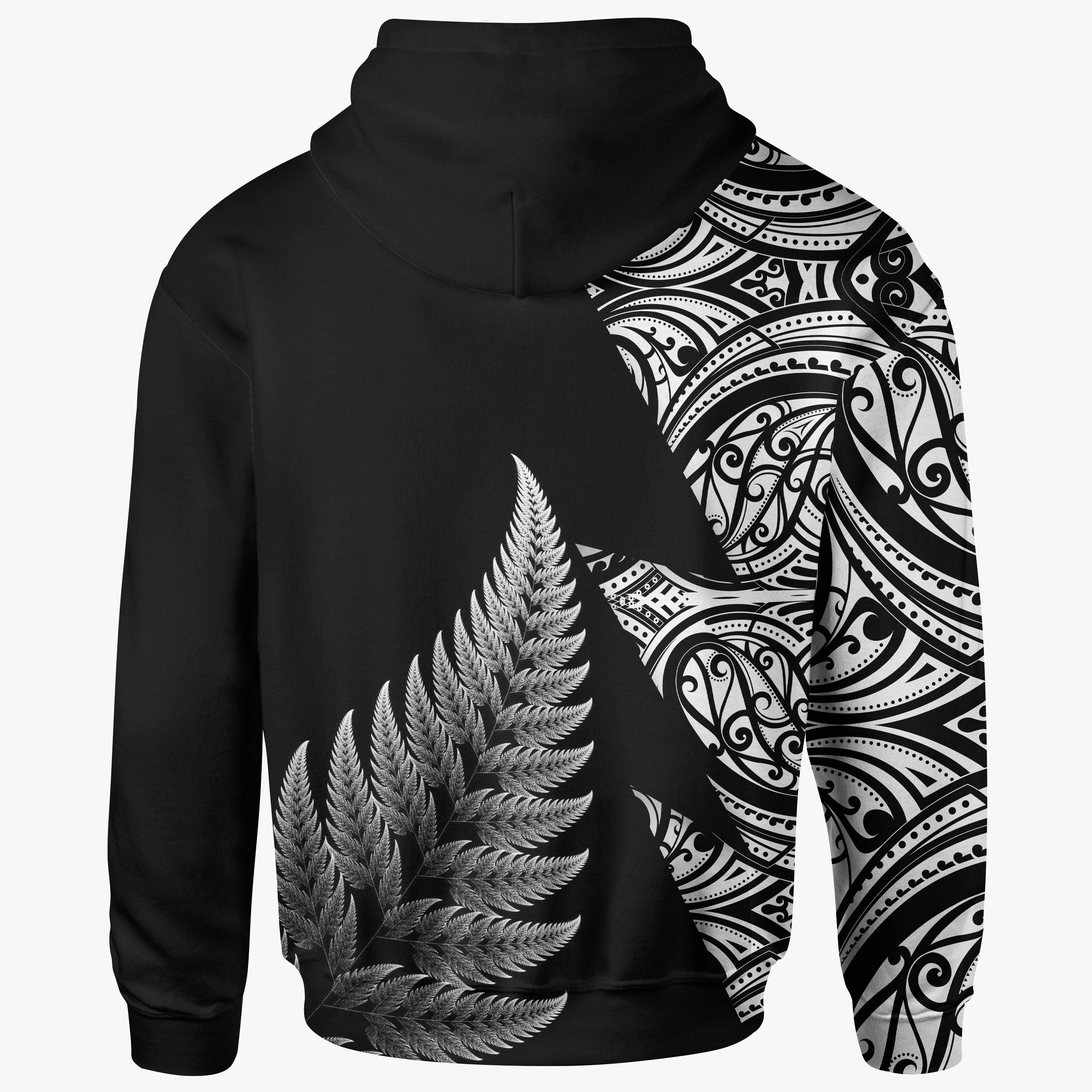 New Zealand Rugby Hoodie - Aotearoa Maori Style - Vibe Hoodie Shop