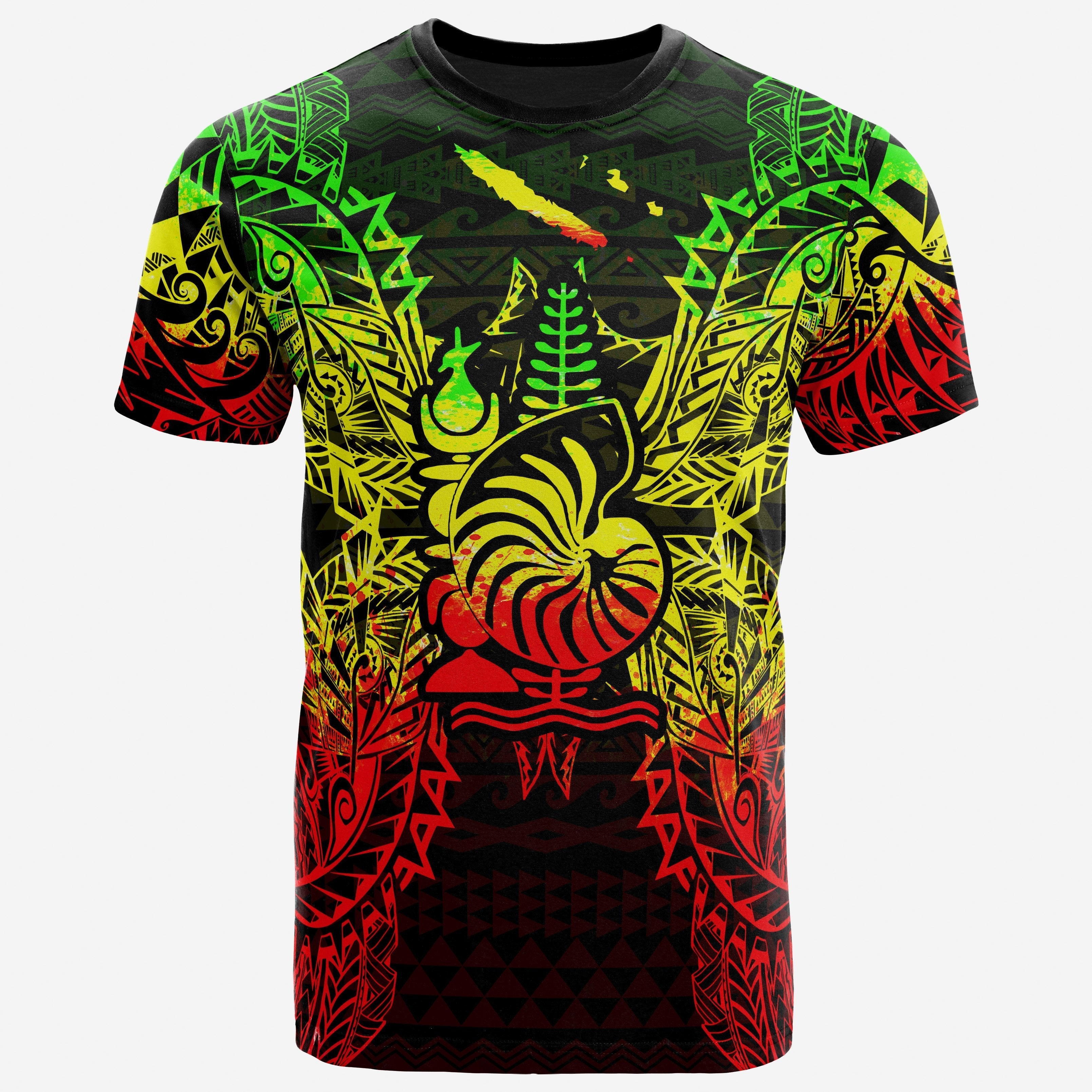 Vibe Hoodie New Caledonia All T shirt - New Caledonia Coat Of Arms Map Polynesian Tattoo Reggae - Vibe Hoodie Shop