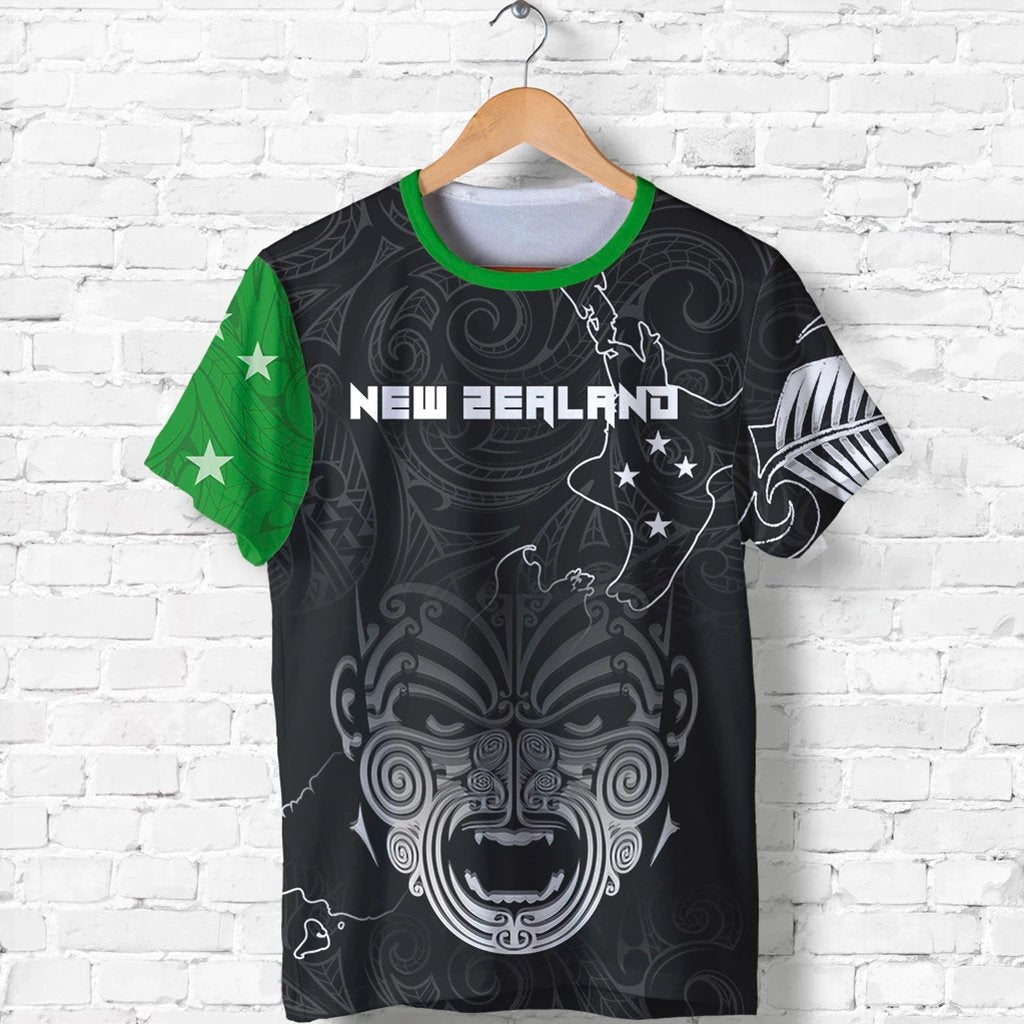 New Zealand Maori Shirt, Ta Moko Tattoo T shirt - Vibe Hoodie Shop