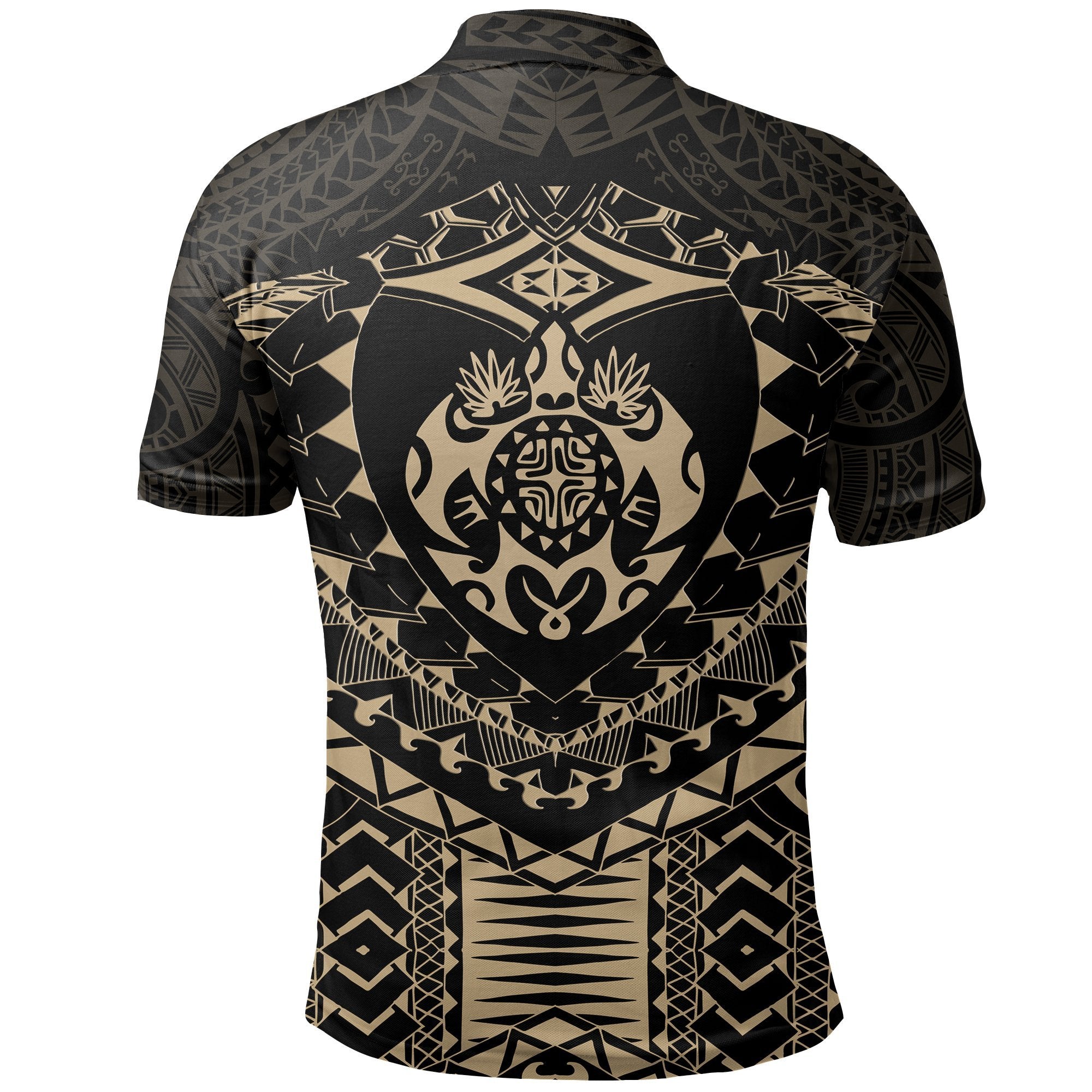 Maori Tattoo - New Zealand Polo Shirt Turtle Tattoo - Vibe Hoodie Shop