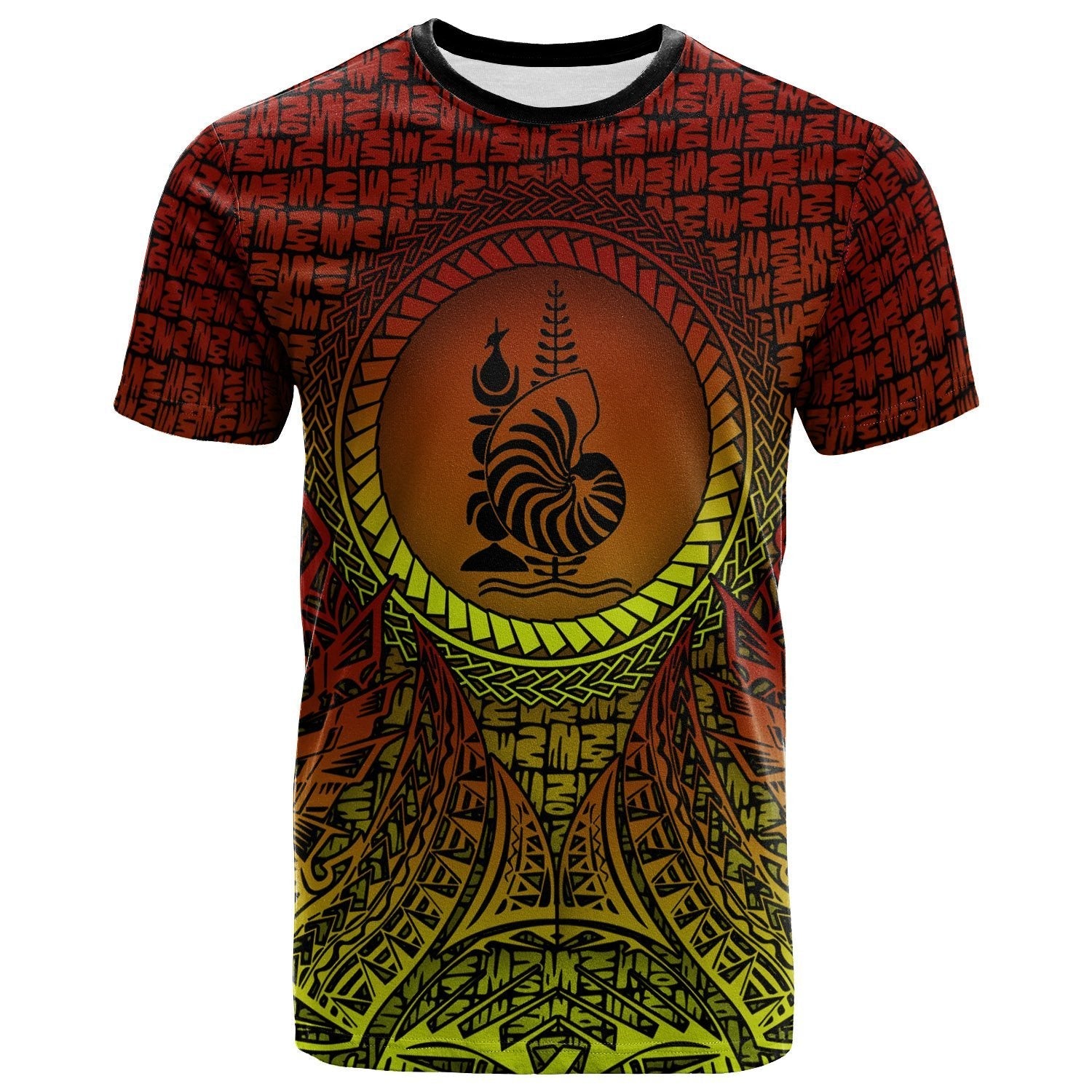 Vibe Hoodie New Caledonia T shirt - Polynesian Circle Pattern - Vibe Hoodie Shop
