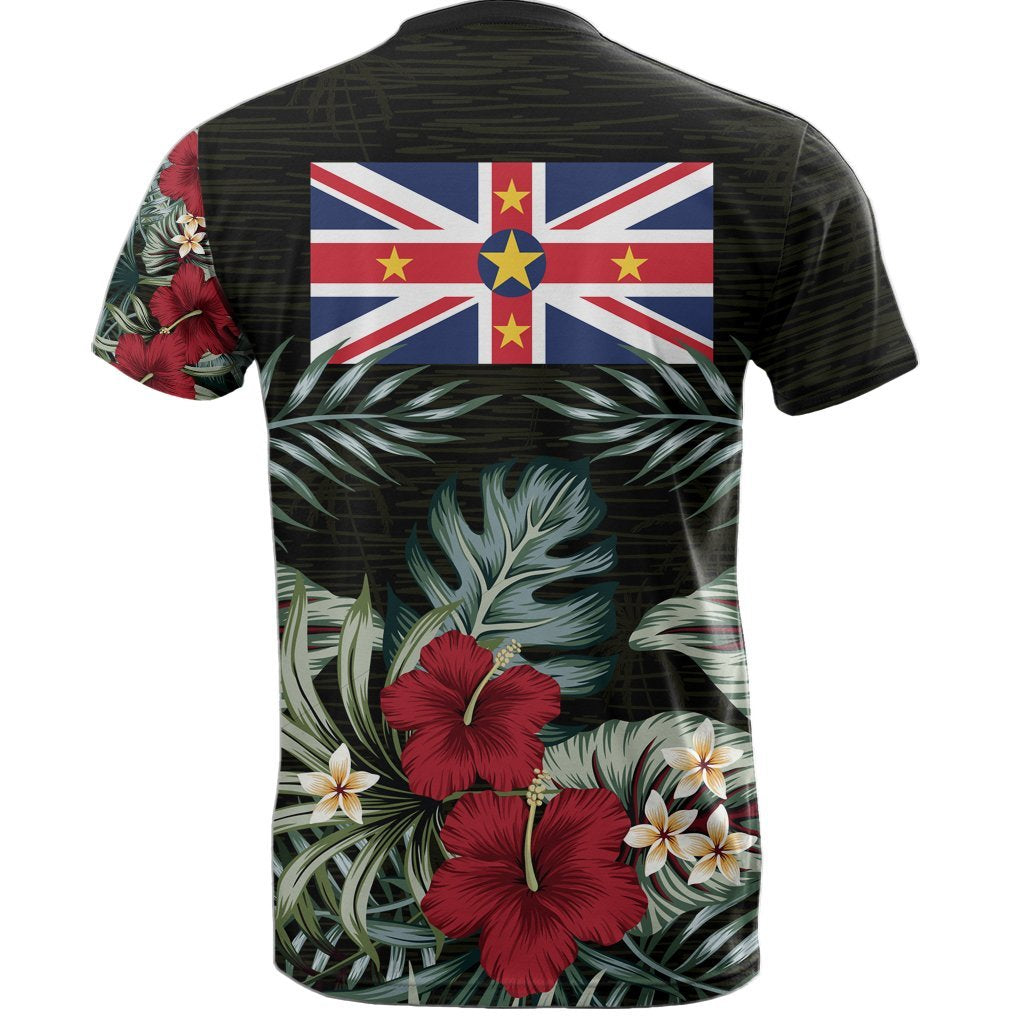 Niue Hibiscus T shirt - Vibe Hoodie Shop