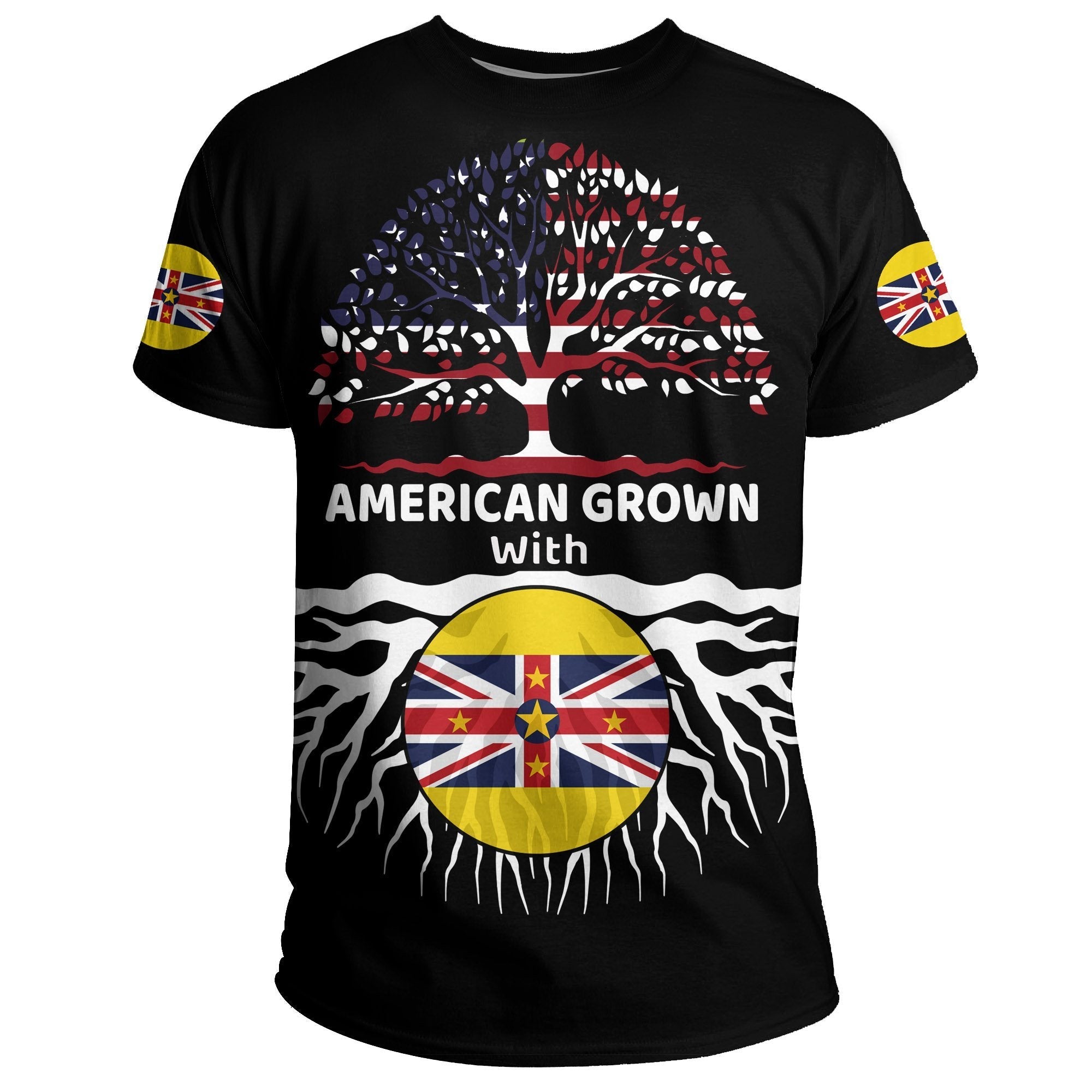 Niue T shirt - American Roots - Vibe Hoodie Shop