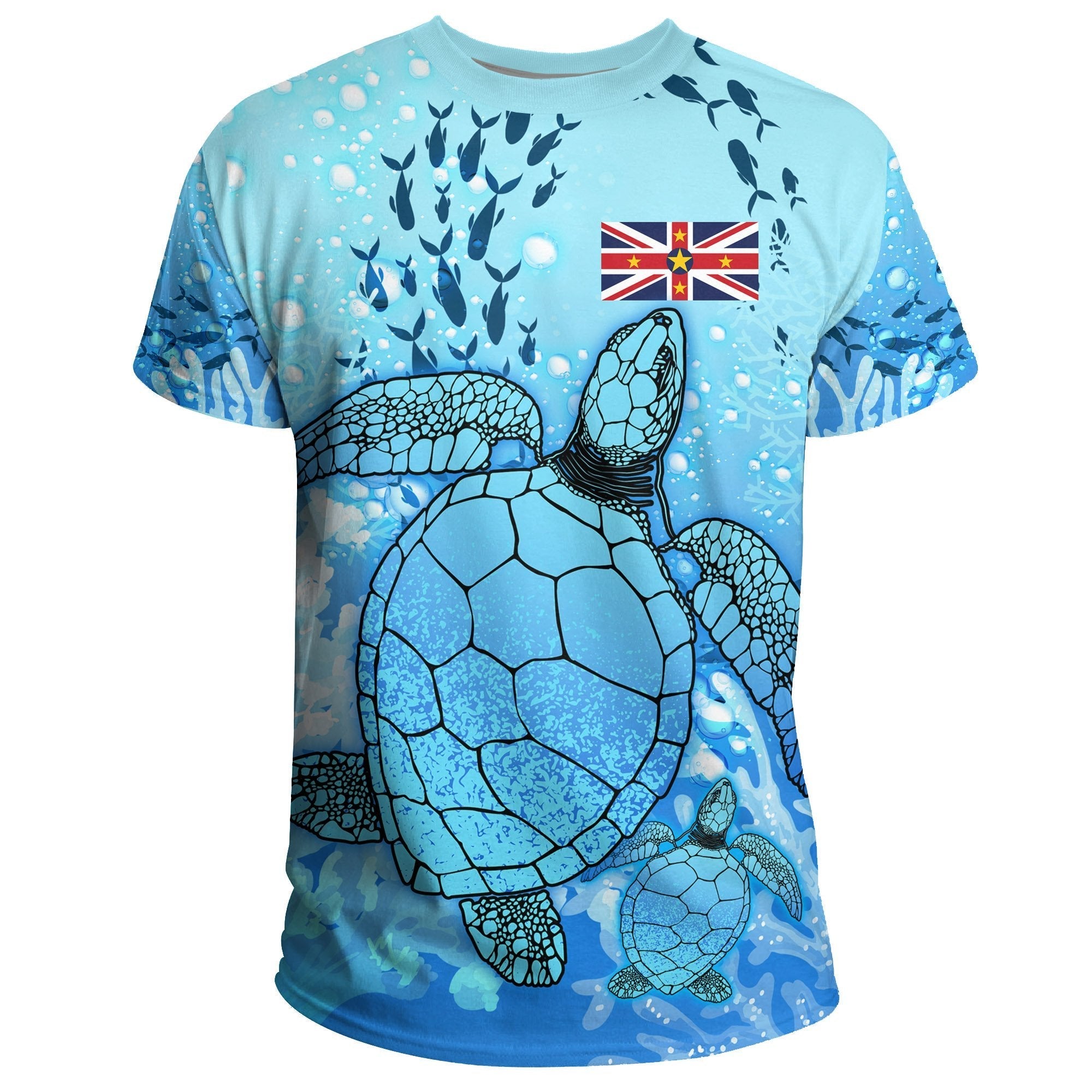 Niue T shirt Ocean Life (Women's/Men's) - Vibe Hoodie Shop