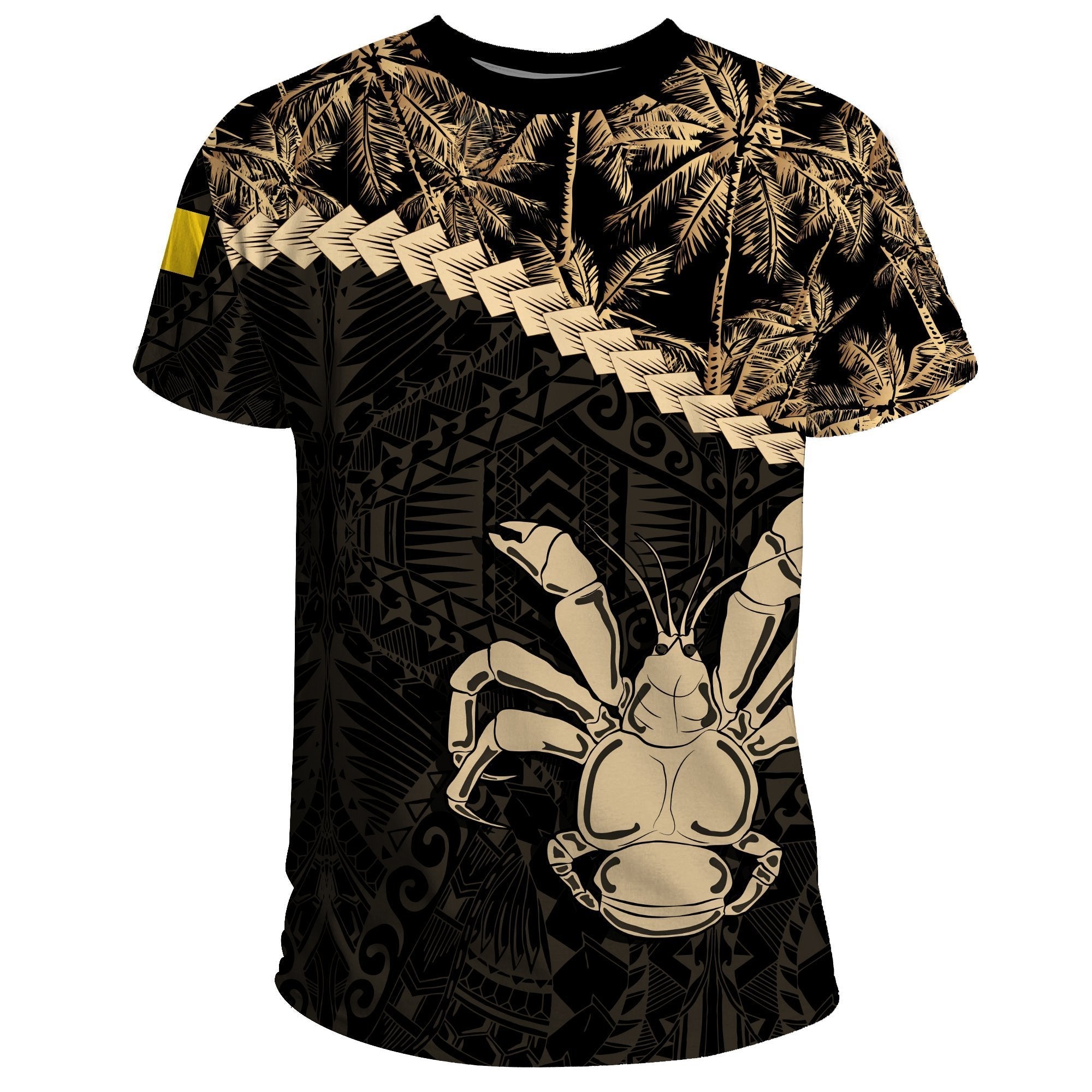 Niue T shirt Golden Coconut - Vibe Hoodie Shop