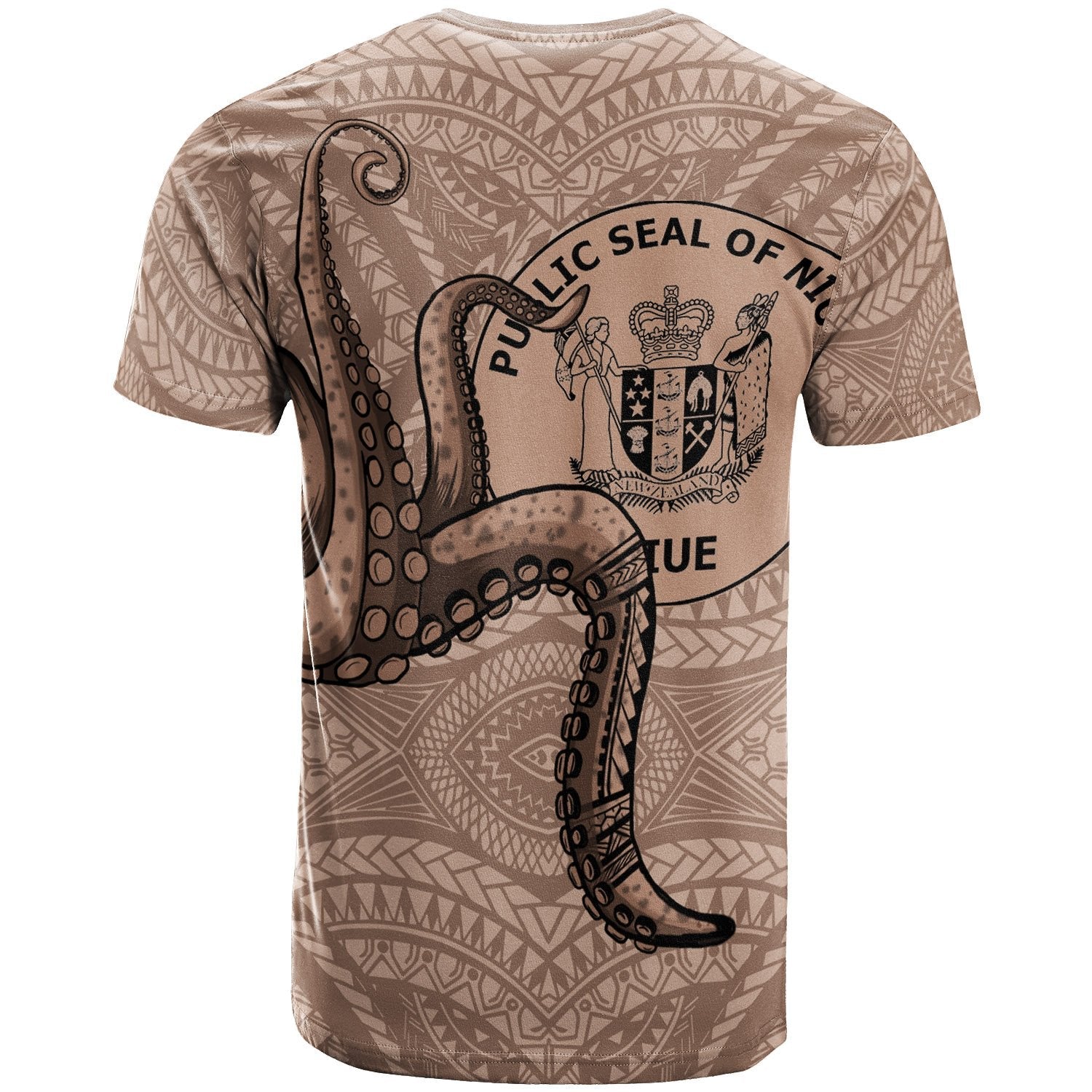 Vibe Hoodie Niue T shirt - Octopus Tentacle - Vibe Hoodie Shop