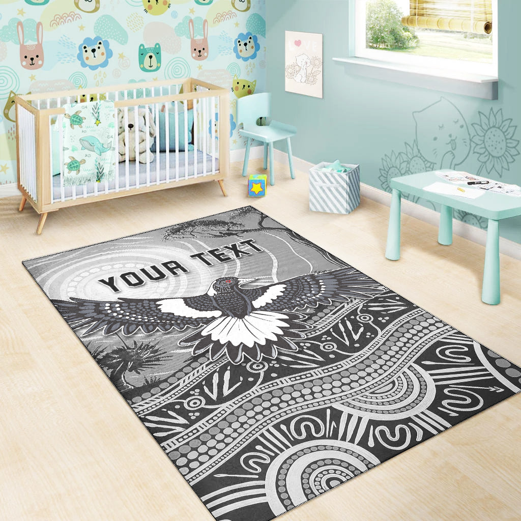 Magpies Lovers Area Rug New Life - Vibe Hoodie Shop