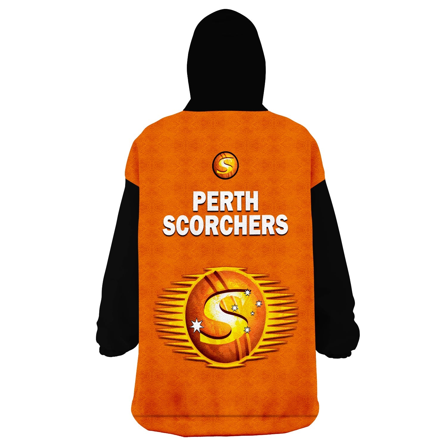 Perth Scorchers Cricket 2023 Wearable Blanket Hoodie Est 2011 Sporty Version - Vibe Hoodie Shop