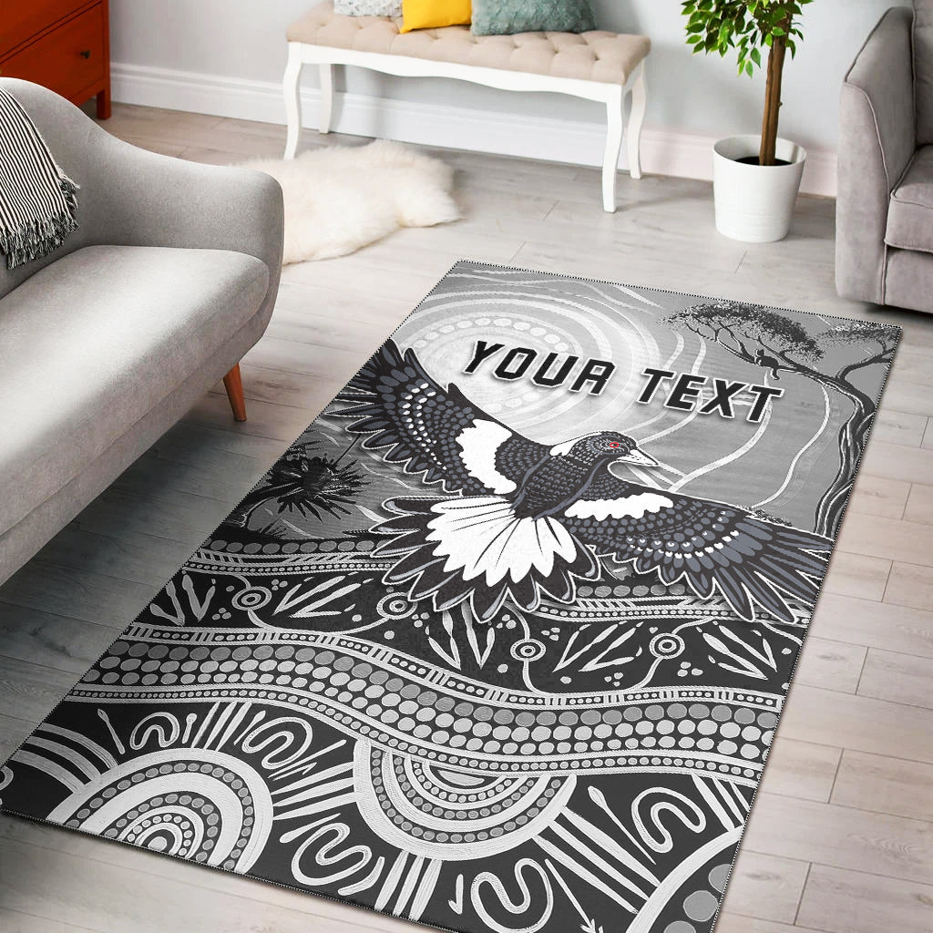 Magpies Lovers Area Rug New Life - Vibe Hoodie Shop