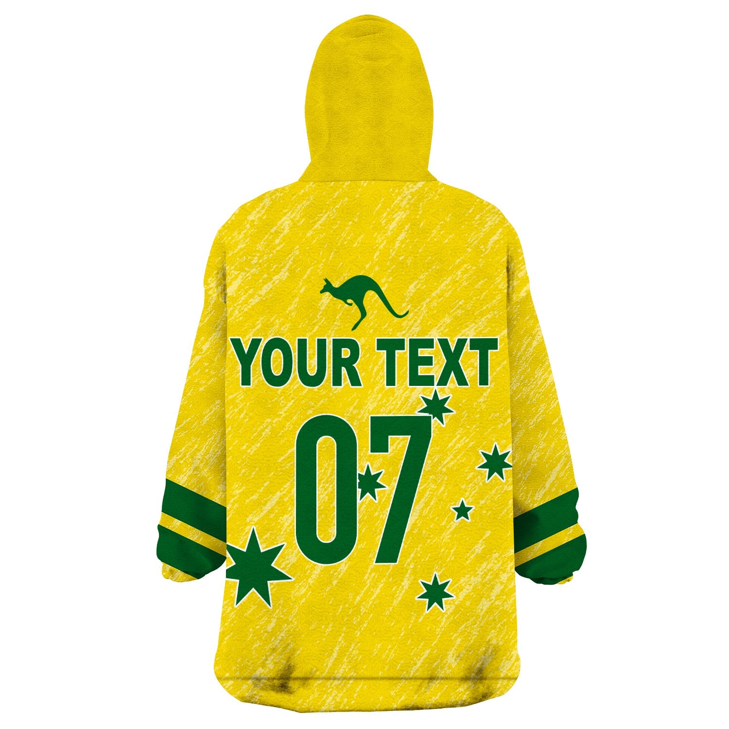 Australia Soccer Wearable Hoodie Blanket World Cup Matildas Sporty Vibes - Vibe Hoodie Shop