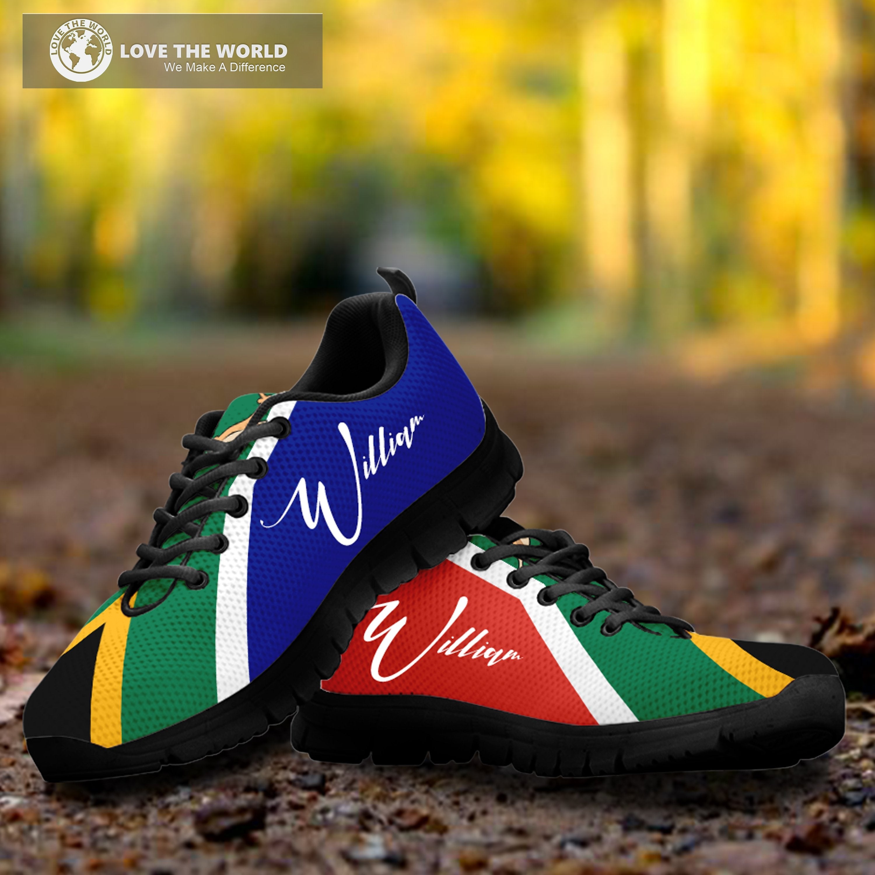 (Custom) South Africa Takkies Flag Springboks Personal Signature - Vibe Hoodie Shop