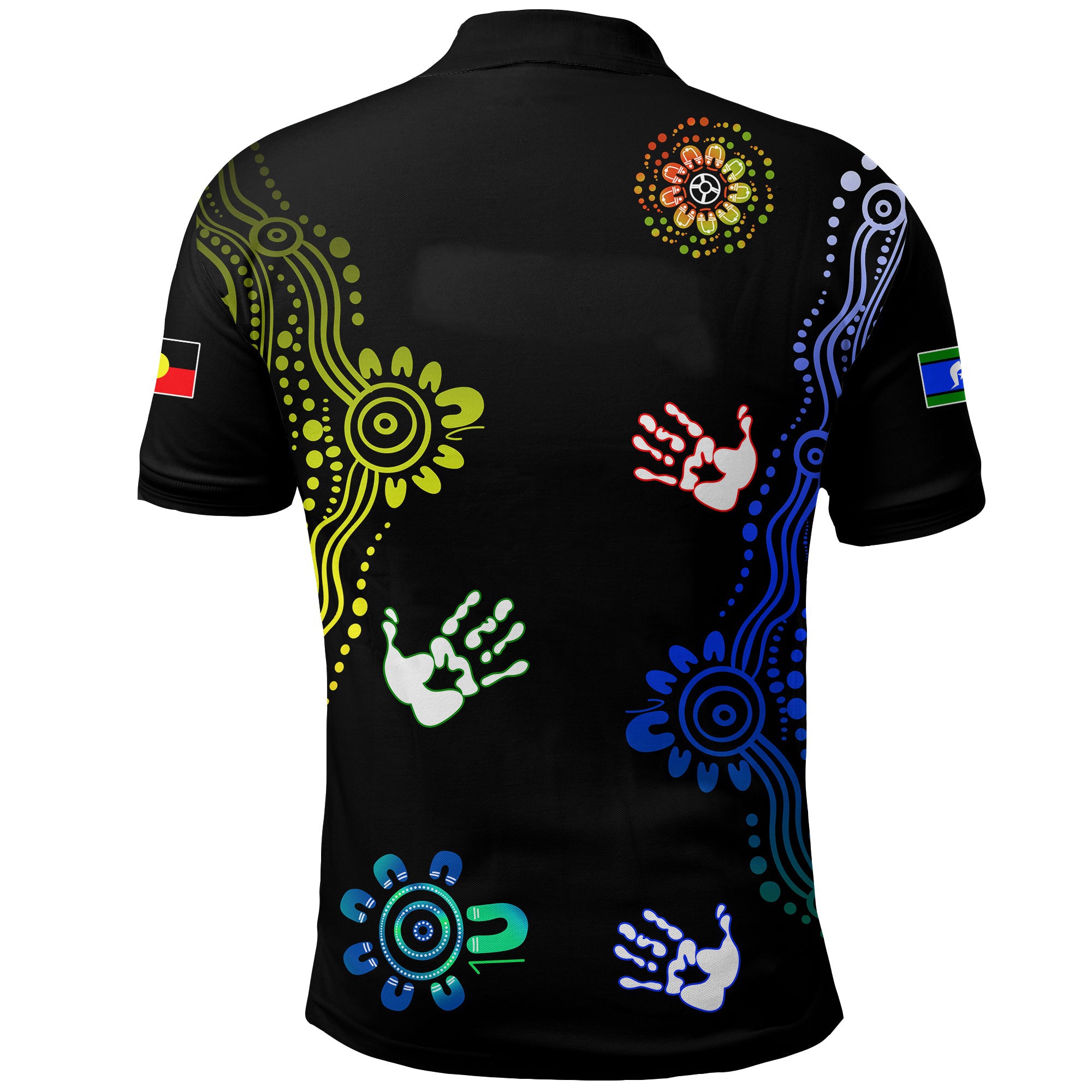 NAIDOC Week Polo Shirt Brave New - Heal Country - Vibe Hoodie Shop