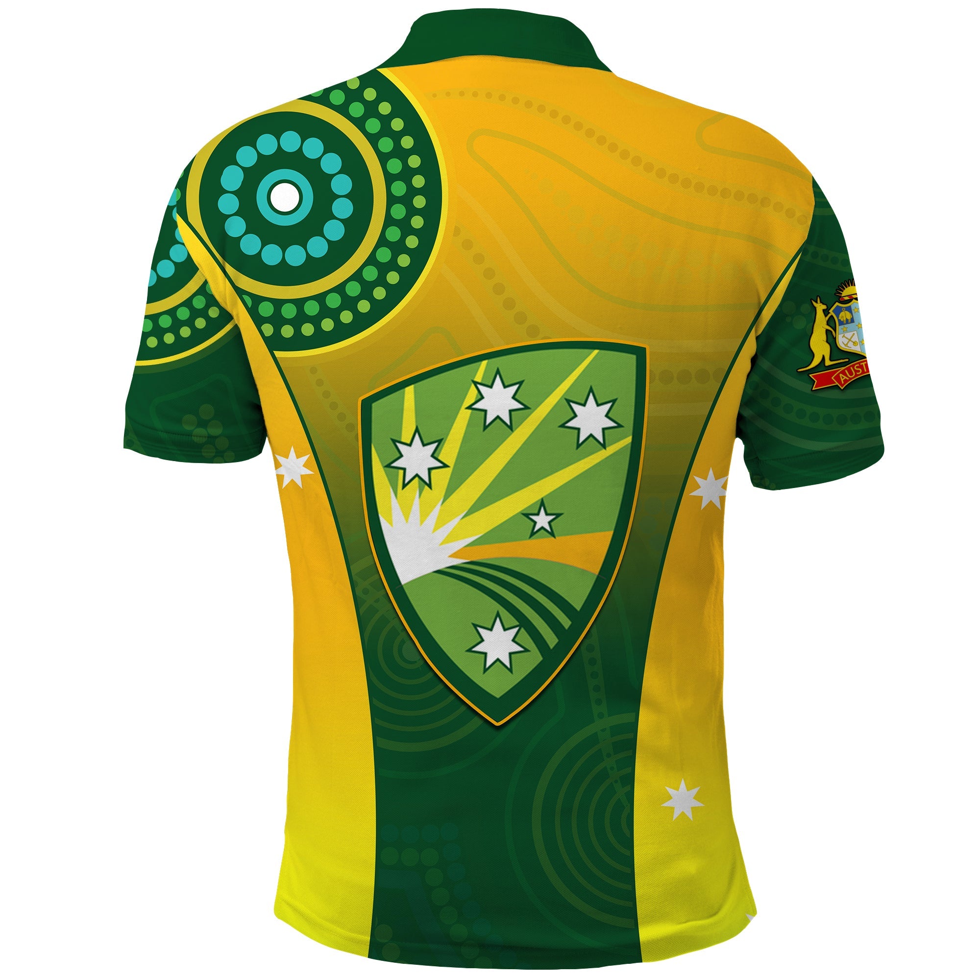 Cricket Australia Polo Shirt Unique Aboriginal - Vibe Hoodie Shop