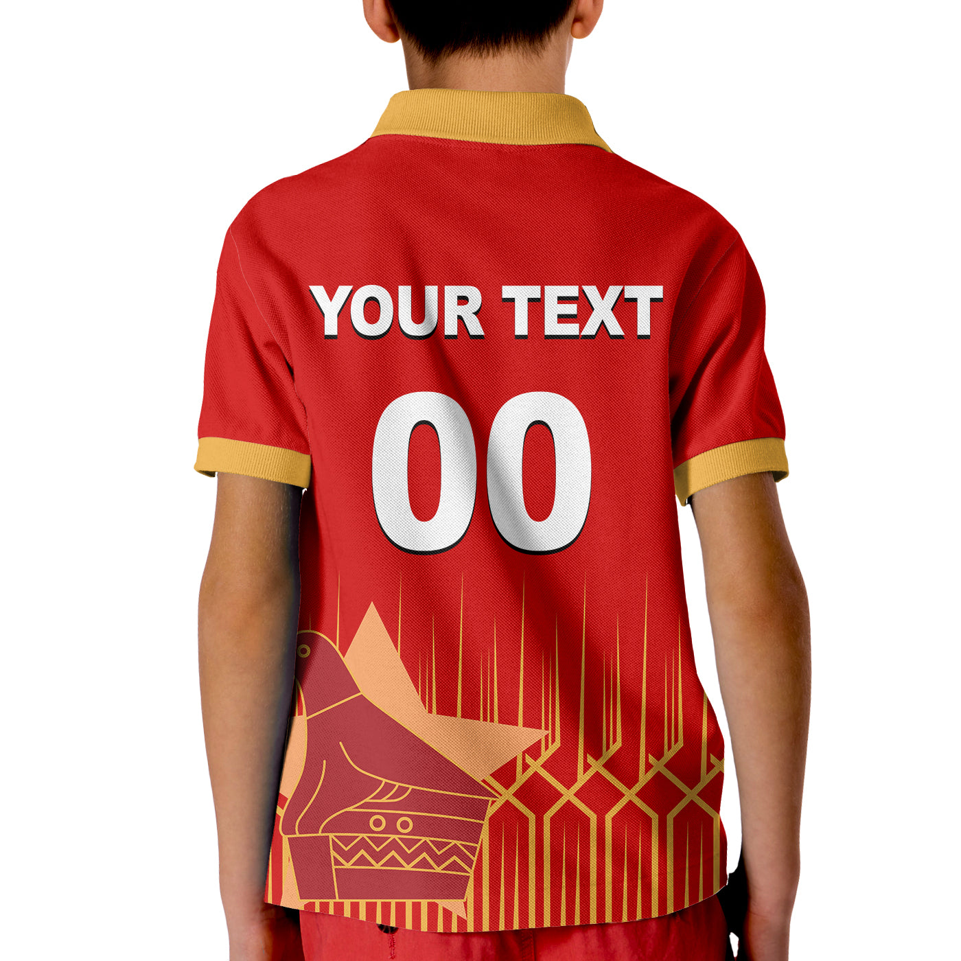 (Custom Personalised And Number) Zimbabwe Cricket Men's T20 World Cup Polo Shirt KID - Vibe Hoodie Shop