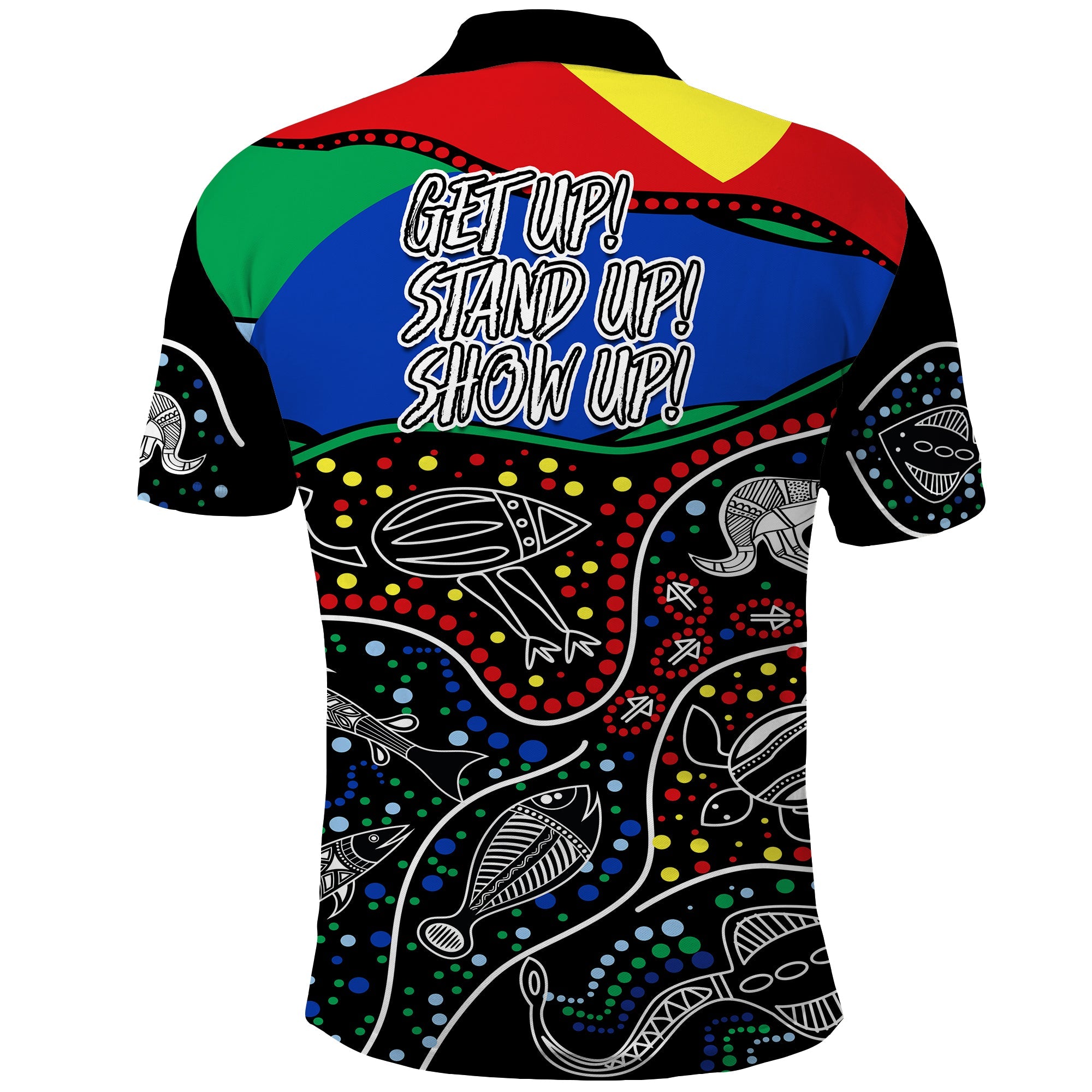 NAIDOC Week 2022 Polo Shirt National Aborigines And Torres Strait Islander Animals Aboriginal - Vibe Hoodie Shop