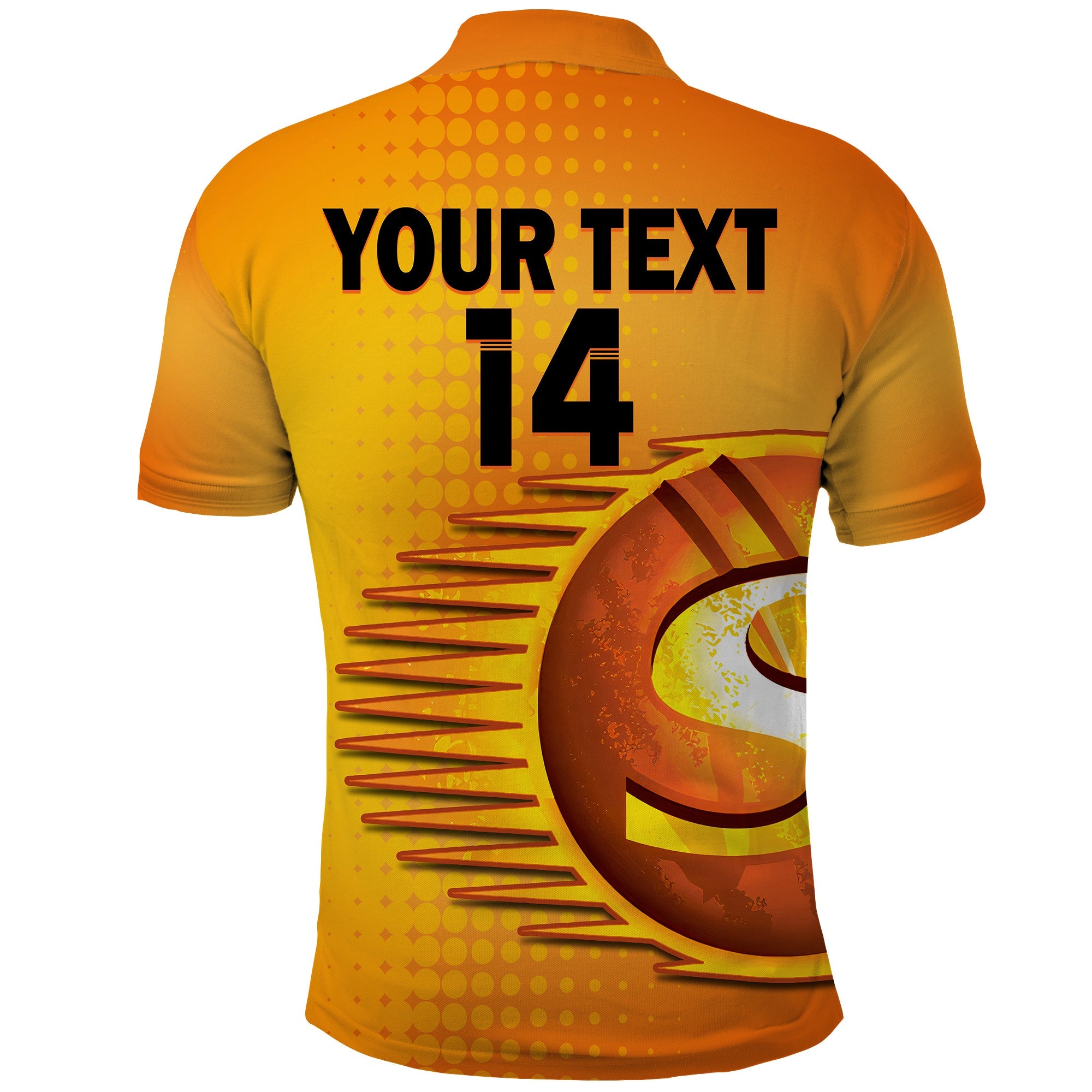 (Custom Text And Number) Perth Scorchers Cricket 2023 Polo Shirt Simple Style - Vibe Hoodie Shop