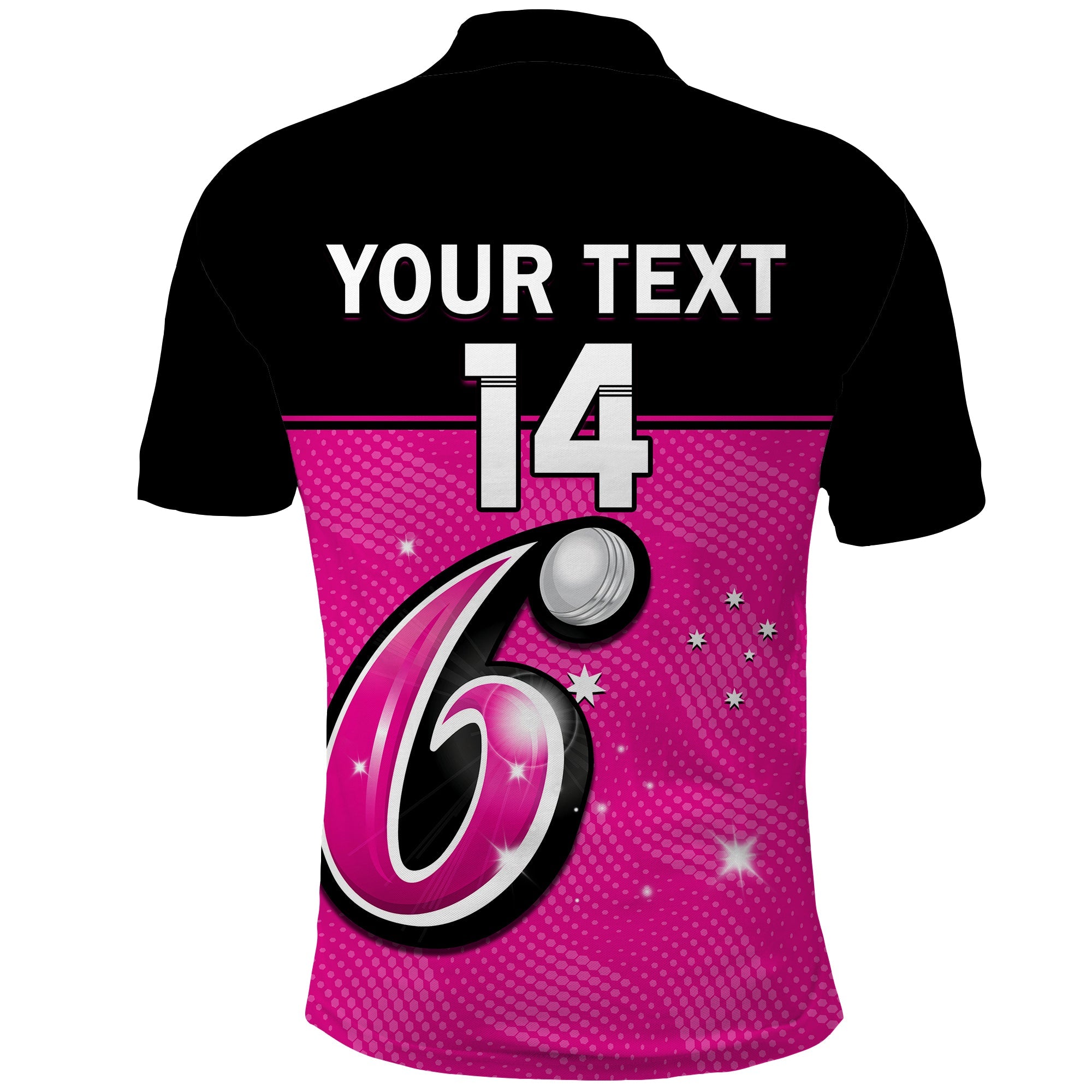 (Custom Text And Number) Sydney Sixers Polo Shirt Est 2011 Simple Style - Vibe Hoodie Shop