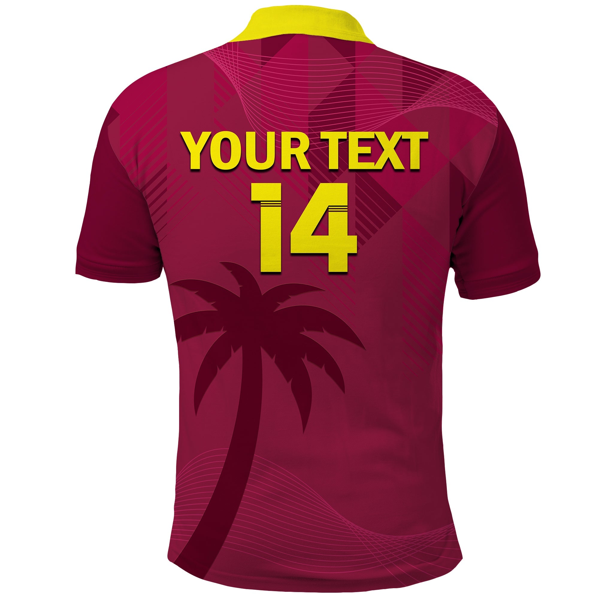 (Custom Text And Number) West Indies Cricket Polo Shirt Windies ODI Style - Vibe Hoodie Shop