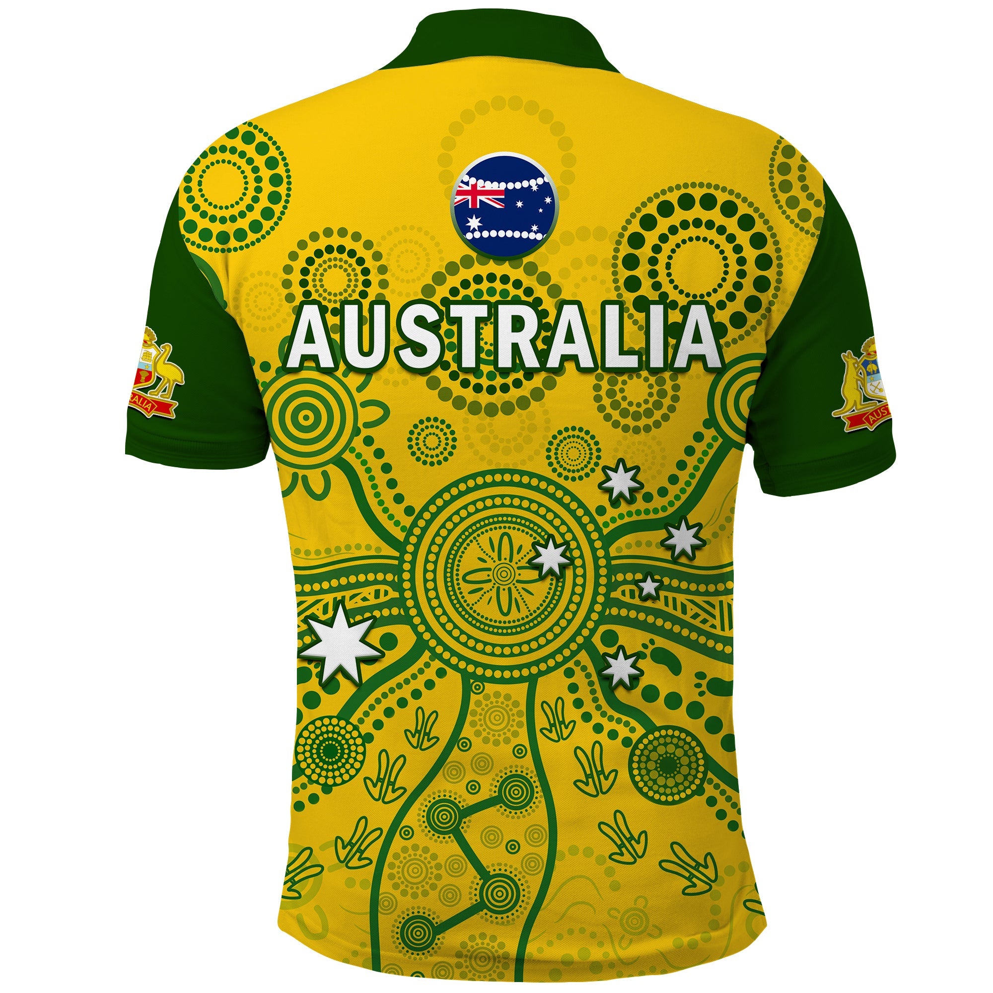 Australia Cricket Polo Shirt Aussie 2022 Mens T20 World Cup - Vibe Hoodie Shop