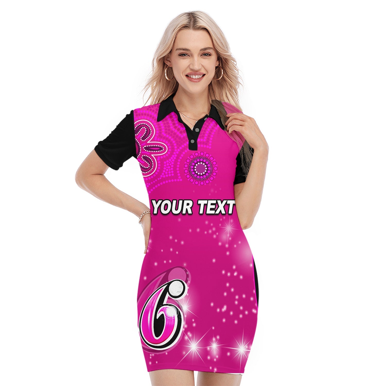 custom-personalised-sydney-sixers-polo-dress-cricket-australia-aboriginal