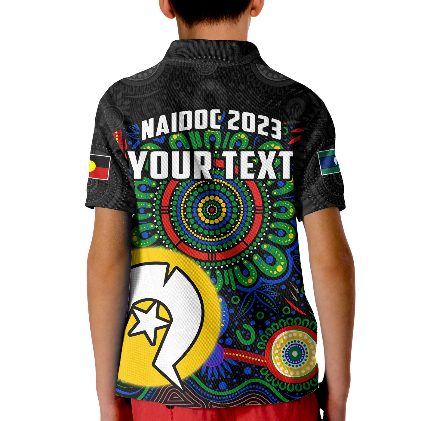 (Custom Personalised) Australia NAIDOC Week 2023 Polo Shirt Aboriginal For Our Elders - Vibe Hoodie Shop