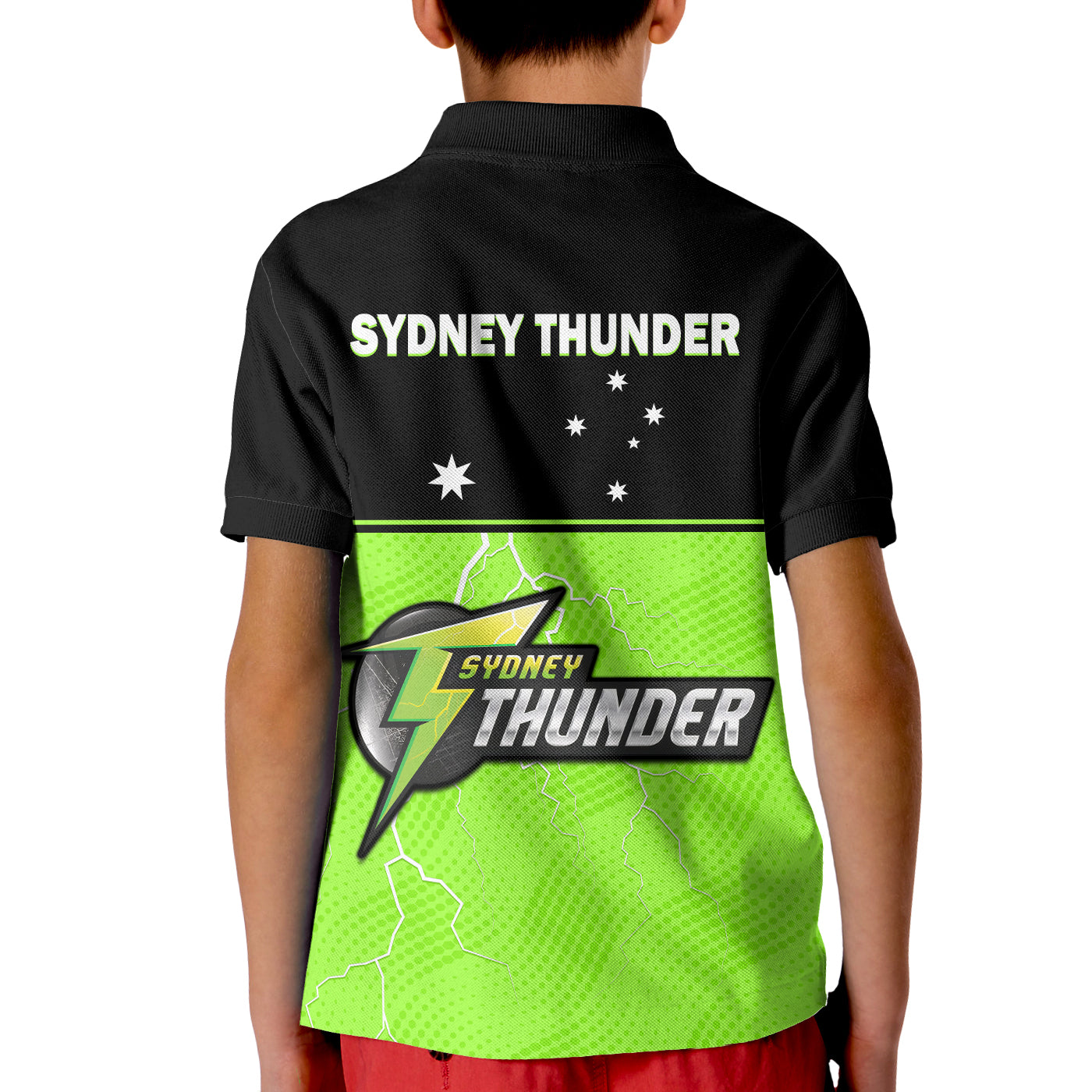 Sydney Thunder Cricket Polo Shirt Est 2011 Sporty - Vibe Hoodie Shop