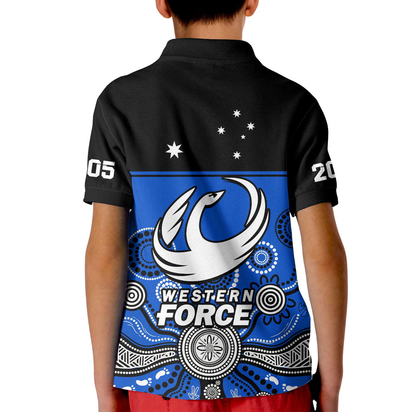 Western Force Super Rugby 2023 Polo Shirt Est 2005 Indigenous Art - Vibe Hoodie Shop