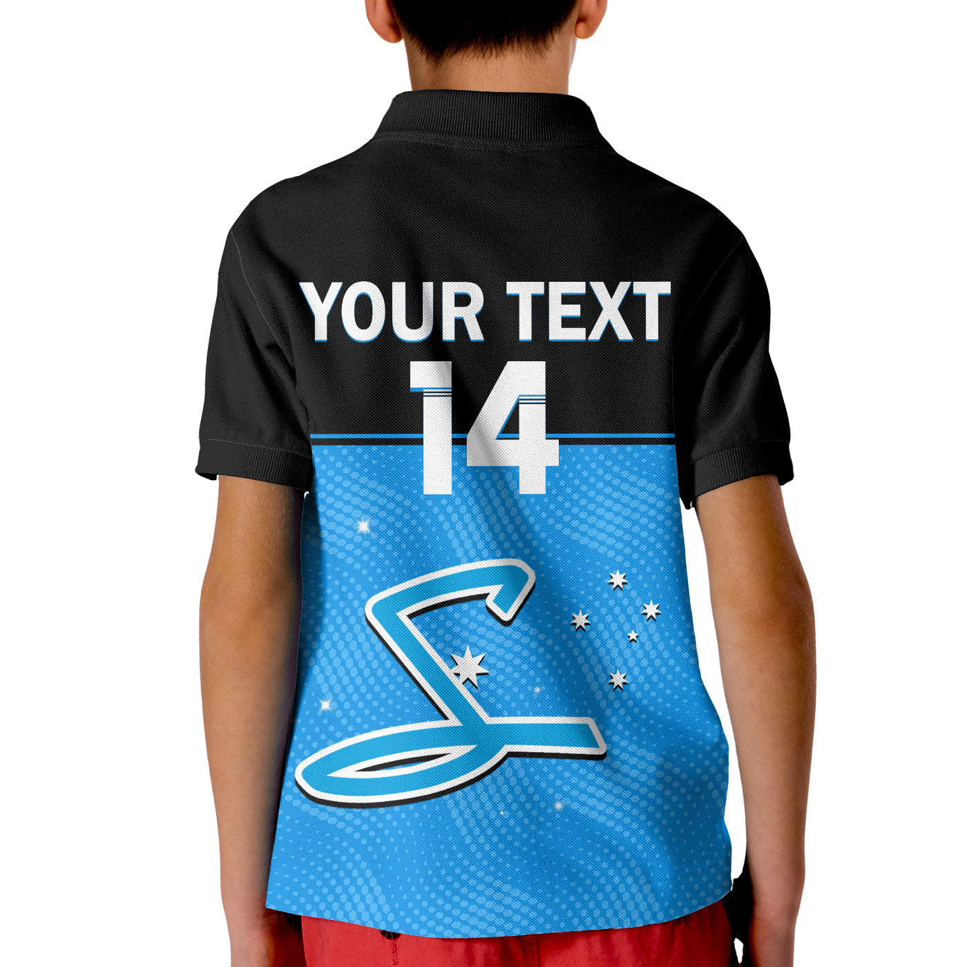 (Custom Text And Number) Adelaide Strikers Cricket Polo Shirt KID Est 2011 Sporty - Vibe Hoodie Shop