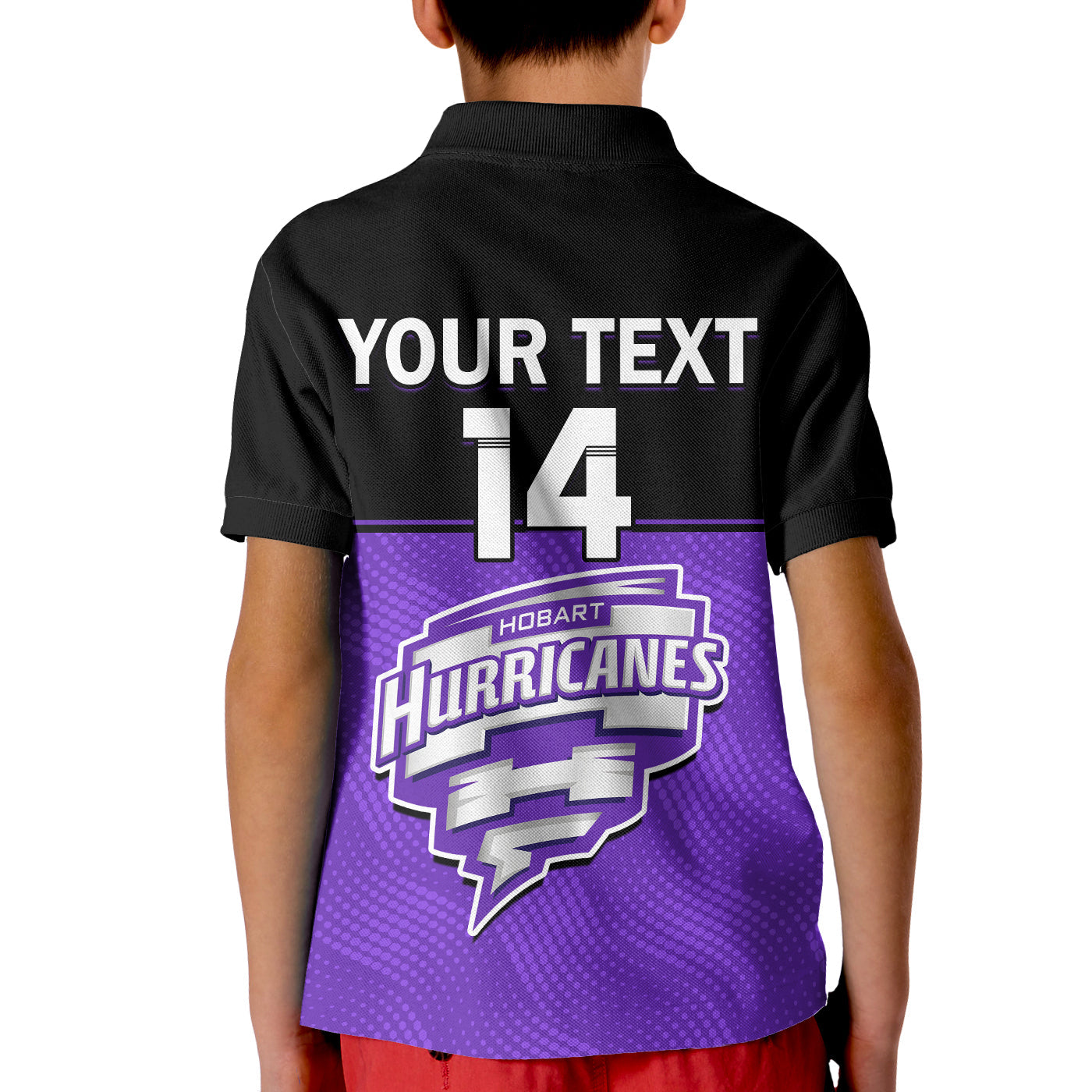 (Custom Text And Number) Hobart Hurricanes Cricket Polo Shirt Est 2011 Sporty - Vibe Hoodie Shop