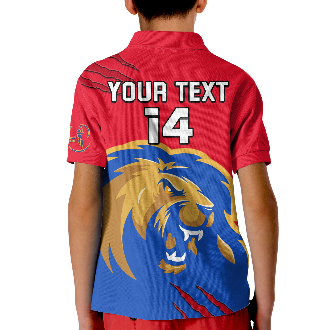 (Custom Text And Number) Karachi Kings Cricket Polo Shirt KID HBL PSL 2023 Dynamic Style - Vibe Hoodie Shop