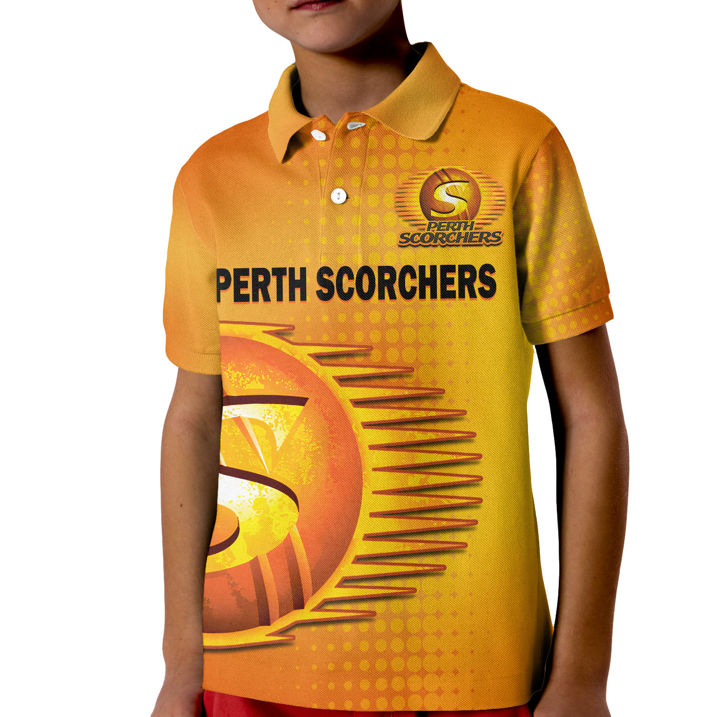 Perth Scorchers Cricket 2023 Polo Shirt Simple Style - Vibe Hoodie Shop