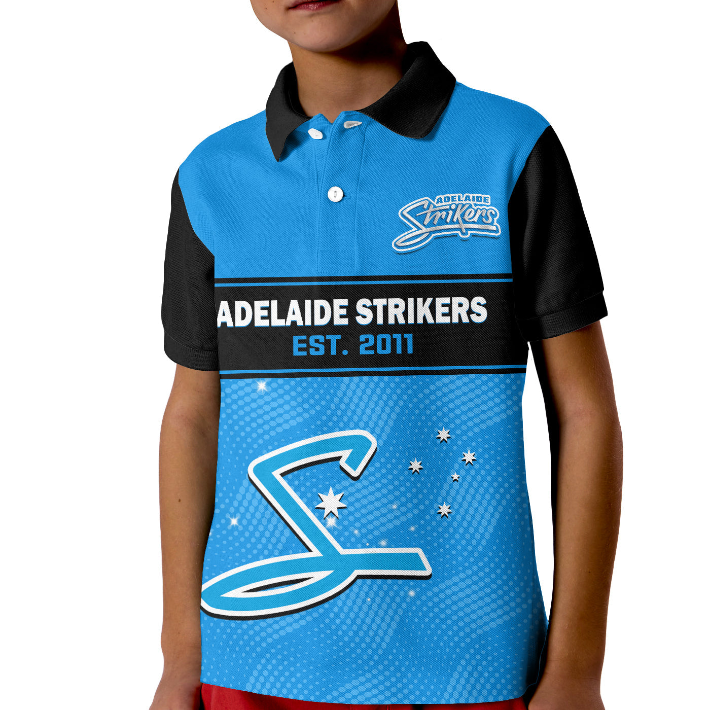 (Custom Text And Number) Adelaide Strikers Cricket Polo Shirt Est 2011 Sporty - Vibe Hoodie Shop