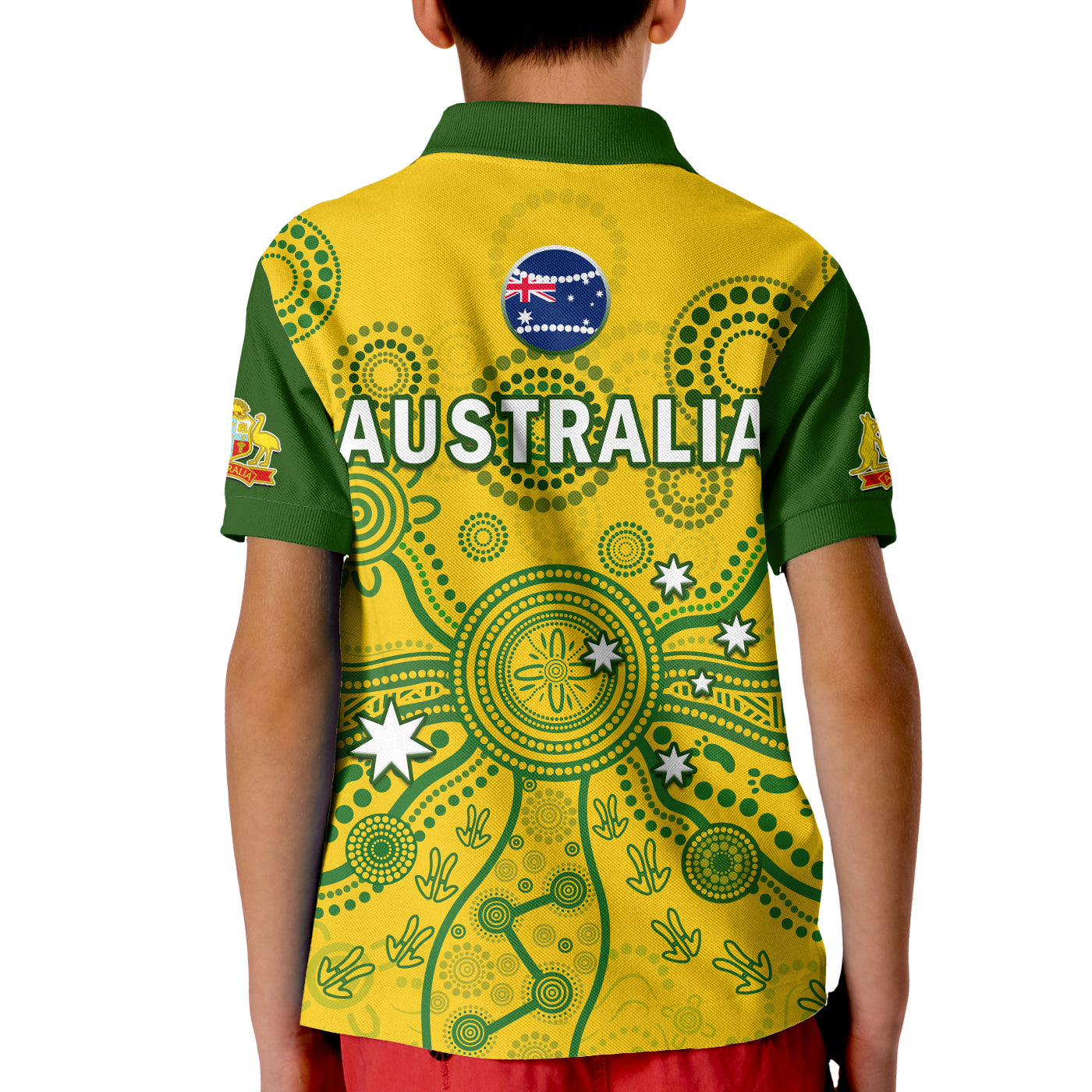 Australia Cricket Polo Shirt Aussie 2022 Mens T20 World Cup - Vibe Hoodie Shop