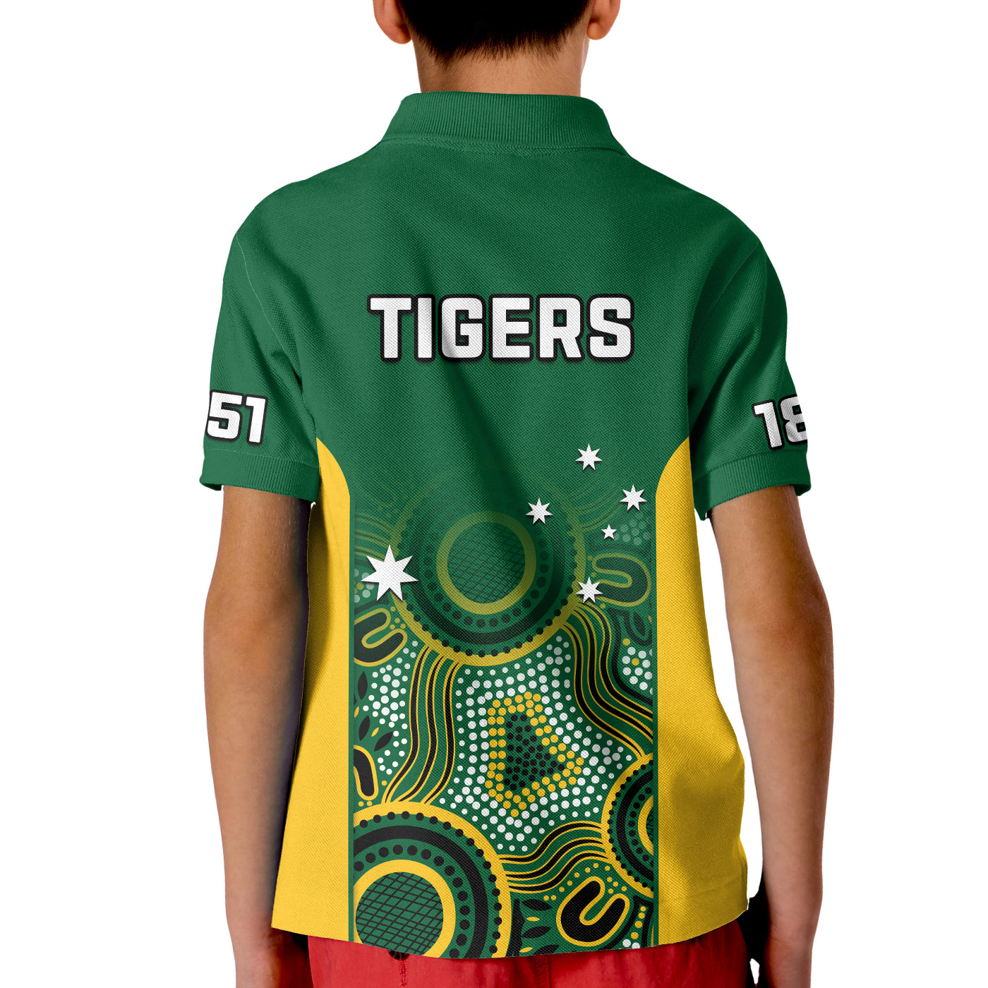 Tasmania Cricket 2023 Polo Shirt Tigers Sheffield Shield Indigenous - Vibe Hoodie Shop