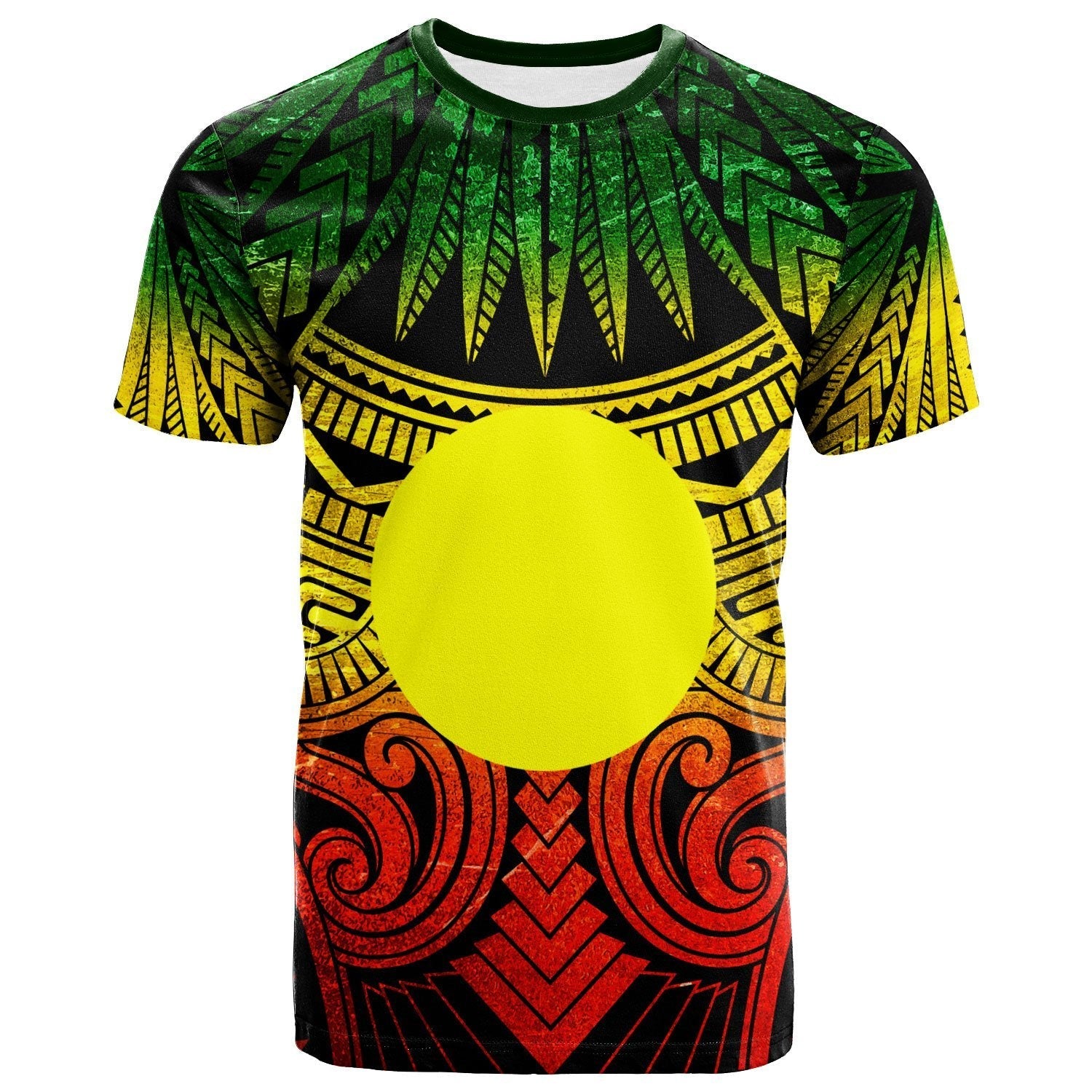 Palau - T shirt - Reggae Classic Vignette Style - Vibe Hoodie Shop
