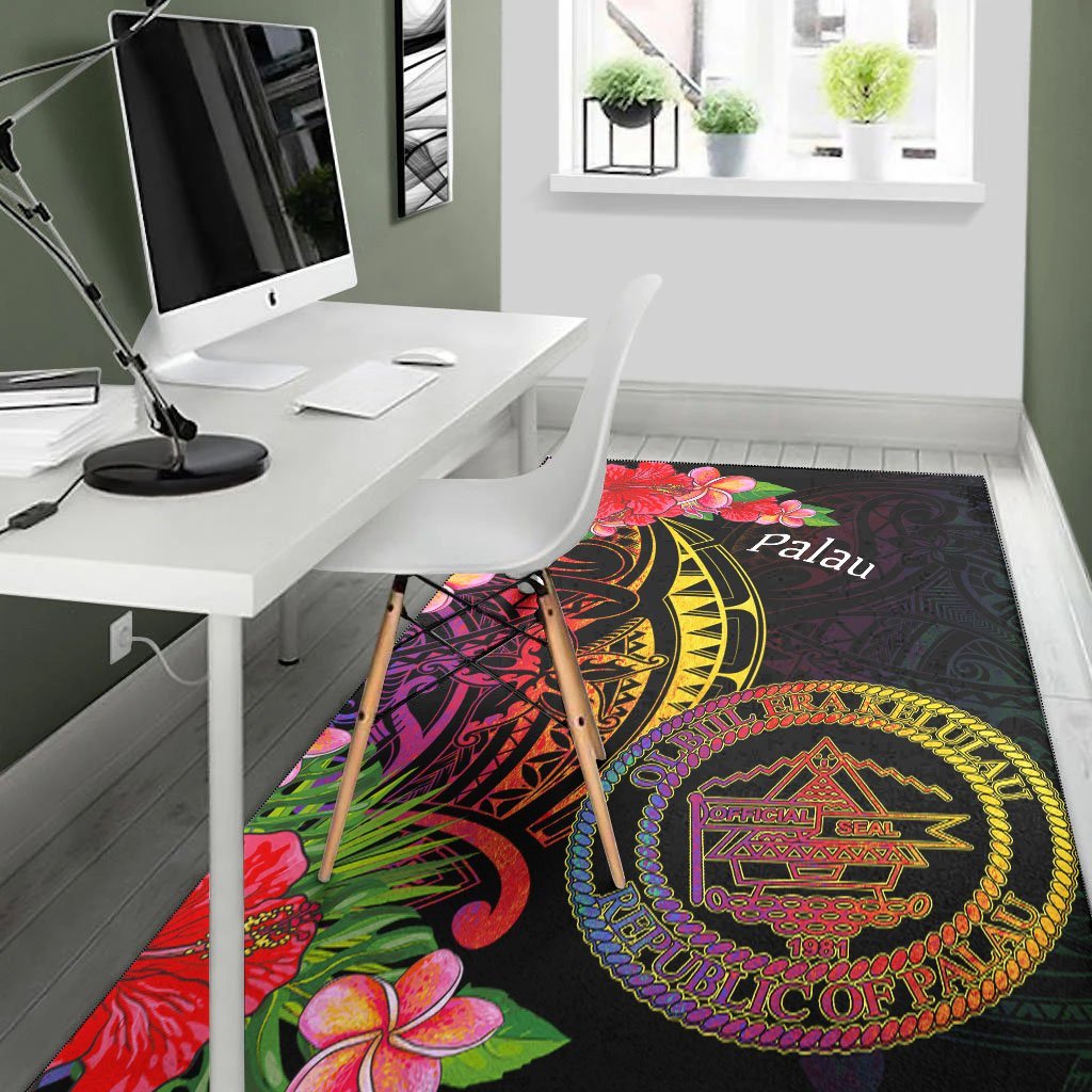 Palau Area Rug - Tropical Hippie Style - Vibe Hoodie Shop