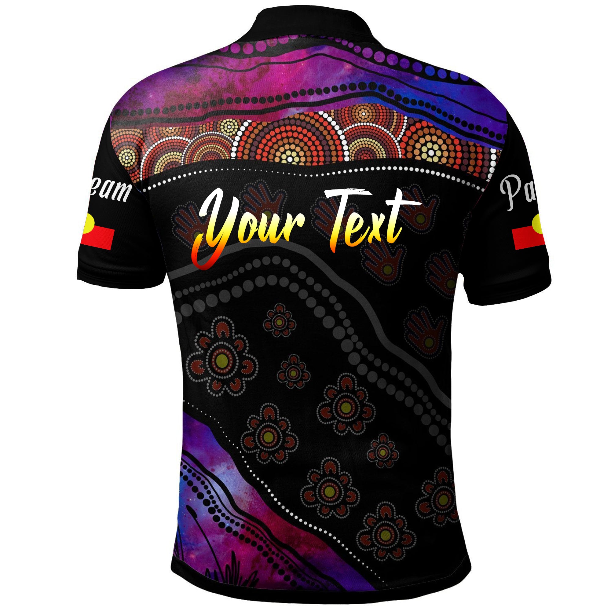 Palyku Aussie Aboriginal Custom Personalised Polo Shirt Heal Country - Vibe Hoodie Shop