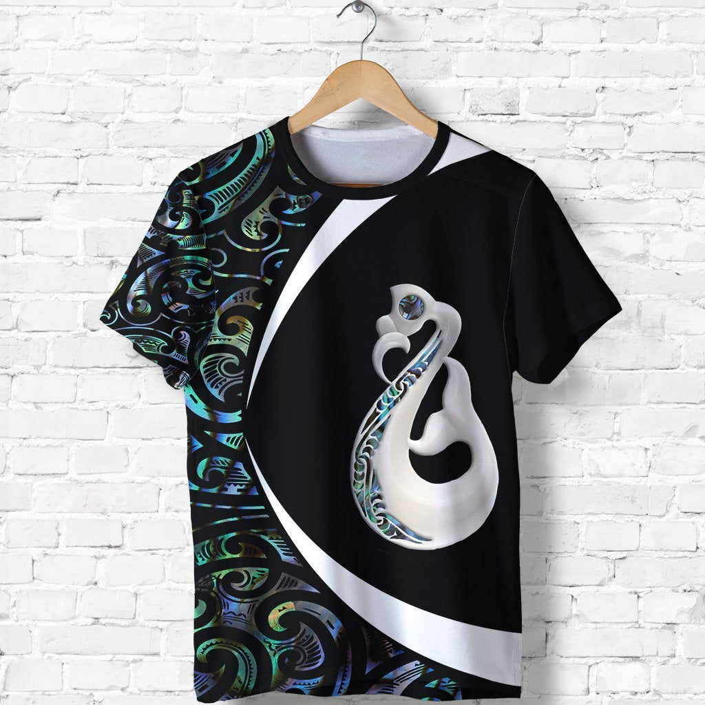 New Zealand Maori Shirt, Manaia Paua Shell T shirt J95 Merchize - Vibe Hoodie Shop