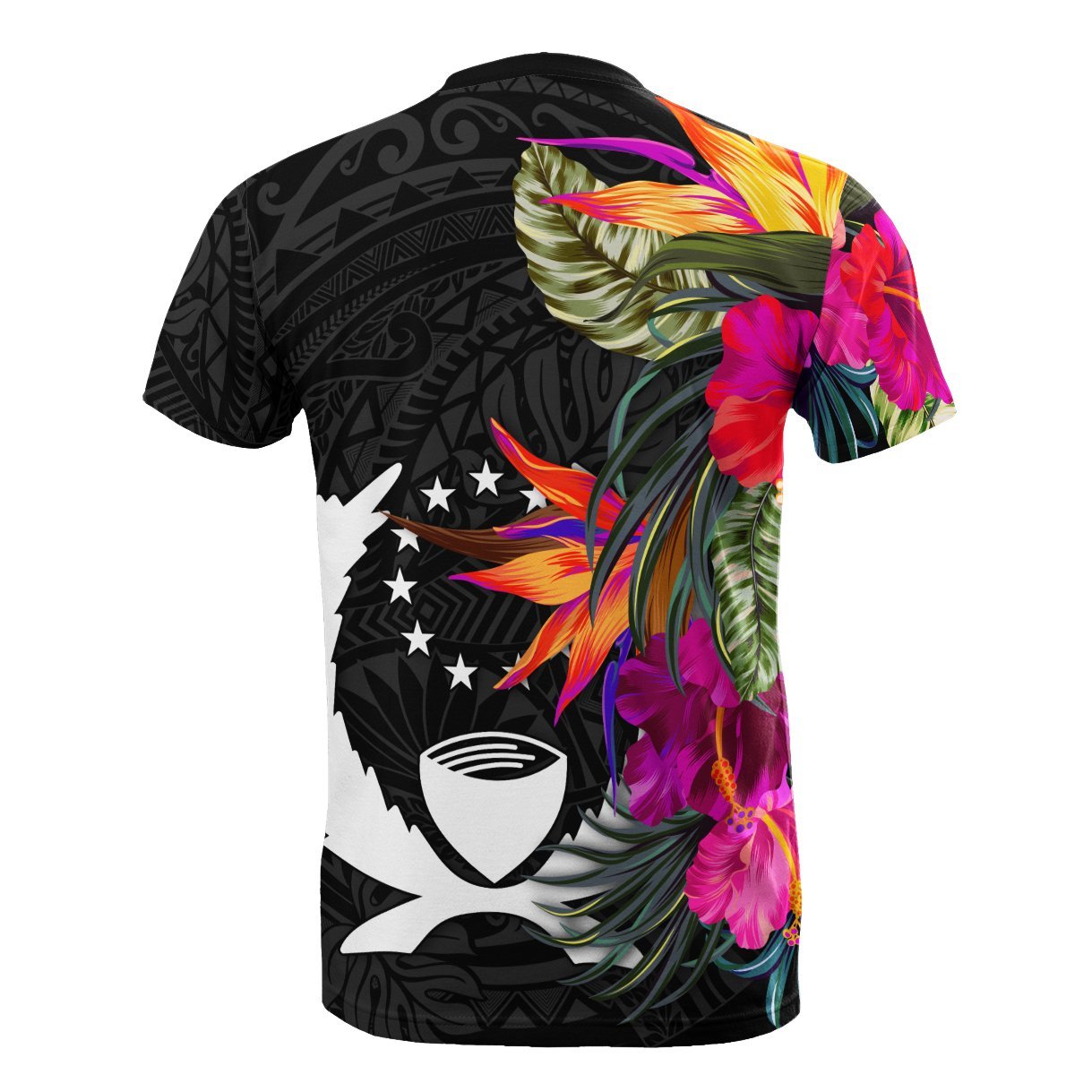 Vibe Hoodie Pohnpei Micronesian T shirt - Hibiscus Pattern - Vibe Hoodie Shop