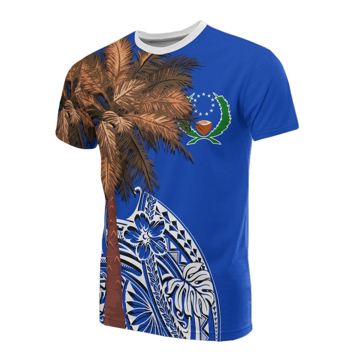 Vibe Hoodie Pohnpei T shirt - Micronesian Palm Tree Flag - Vibe Hoodie Shop
