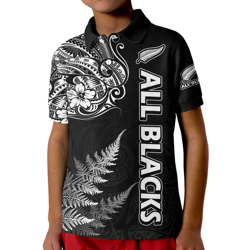 (Custom Personalised) New Zealand Silver Fern Rugby Polo Shirt Maori Ethics Style LT9 - Vibe Hoodie Shop