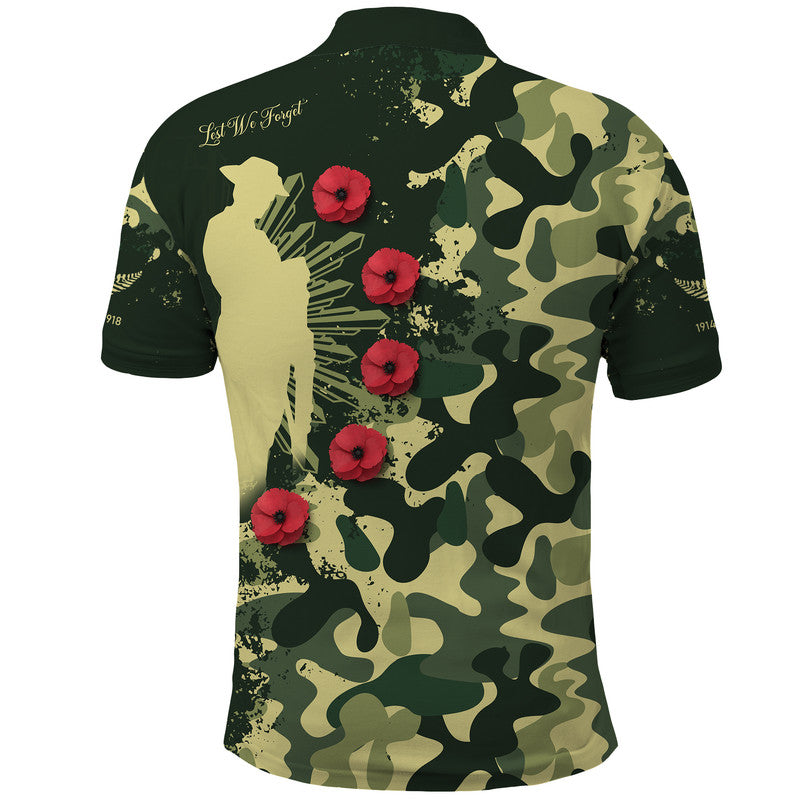 Australia ANZAC Mix Camouflage Polo Shirt LT9 - Vibe Hoodie Shop