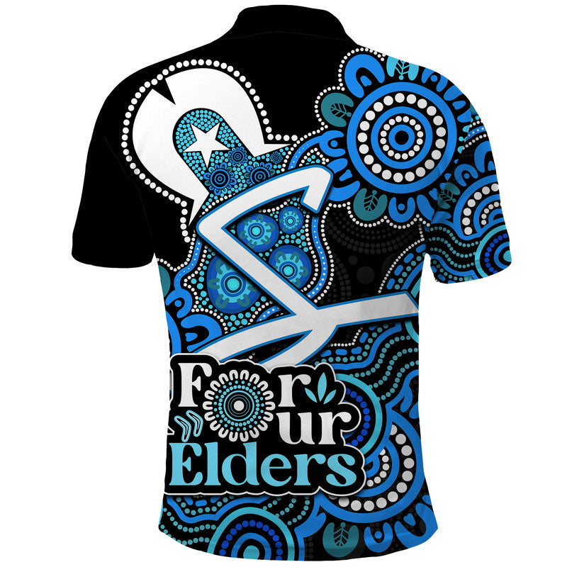 Adelaide Strikers Cricket Polo Shirt NAIDOC Torres Strait For Our Elders LT9 - Vibe Hoodie Shop