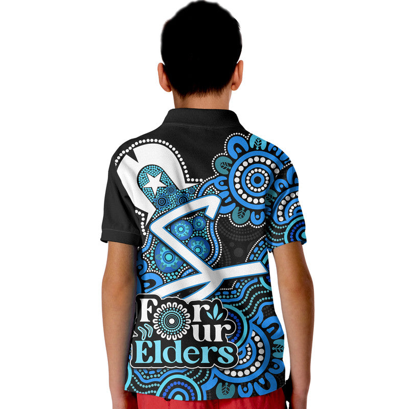 Adelaide Strikers Cricket Polo Shirt NAIDOC Torres Strait For Our Elders LT9 - Vibe Hoodie Shop