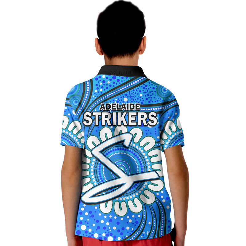 (Custom Personalised) Adelaide Strikers Cricket Polo Shirt Aboriginal LT9 - Vibe Hoodie Shop