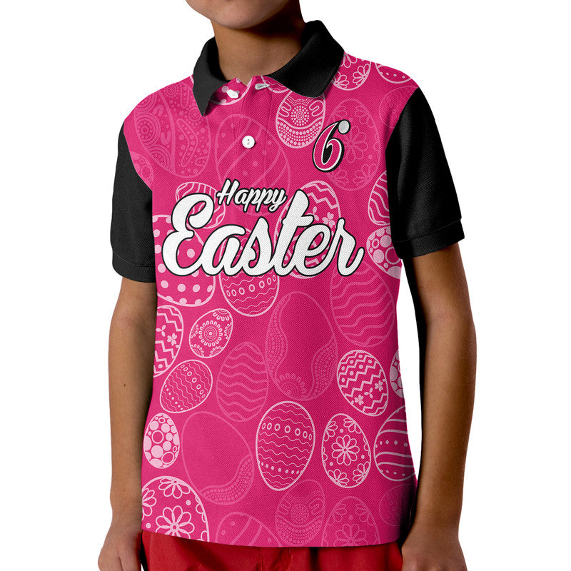 (Custom Personalised) Sydney Sixers Cricket Happy Easter Day Kid Polo Shirt Simple Style - Vibe Hoodie Shop