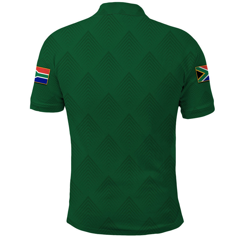 South Africa National Cricket Team Polo Shirt Proteas Sport Green Style LT9 - Vibe Hoodie Shop