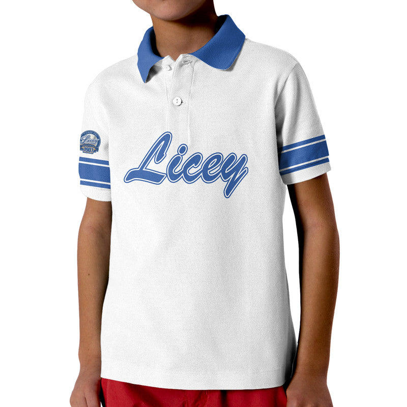 (Custom Personalised) Dominican Tigres del Licey Kid Polo Shirt Authentic No2 - Vibe Hoodie Shop